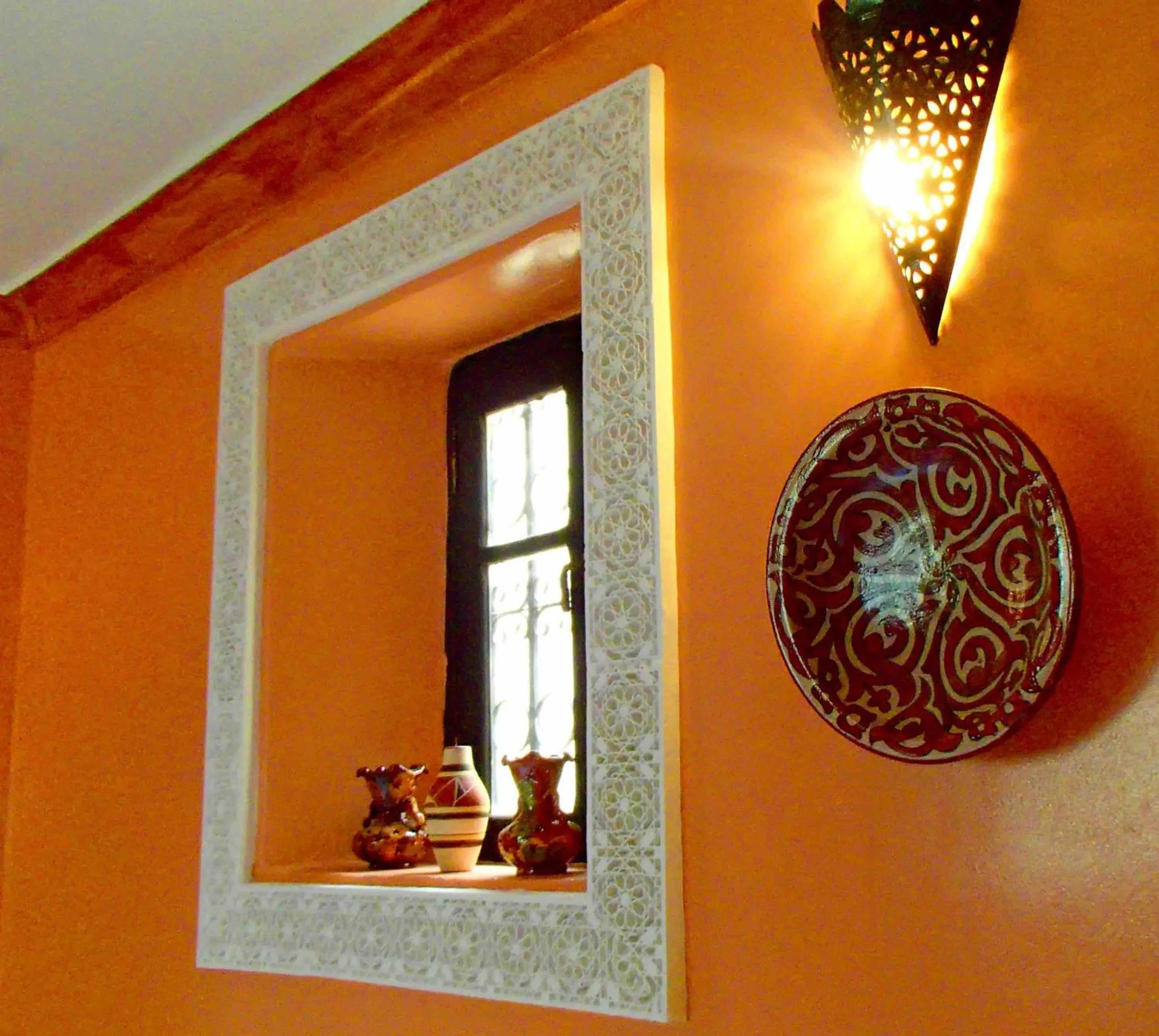 Decorative detail in Dar Berrada-Ziat