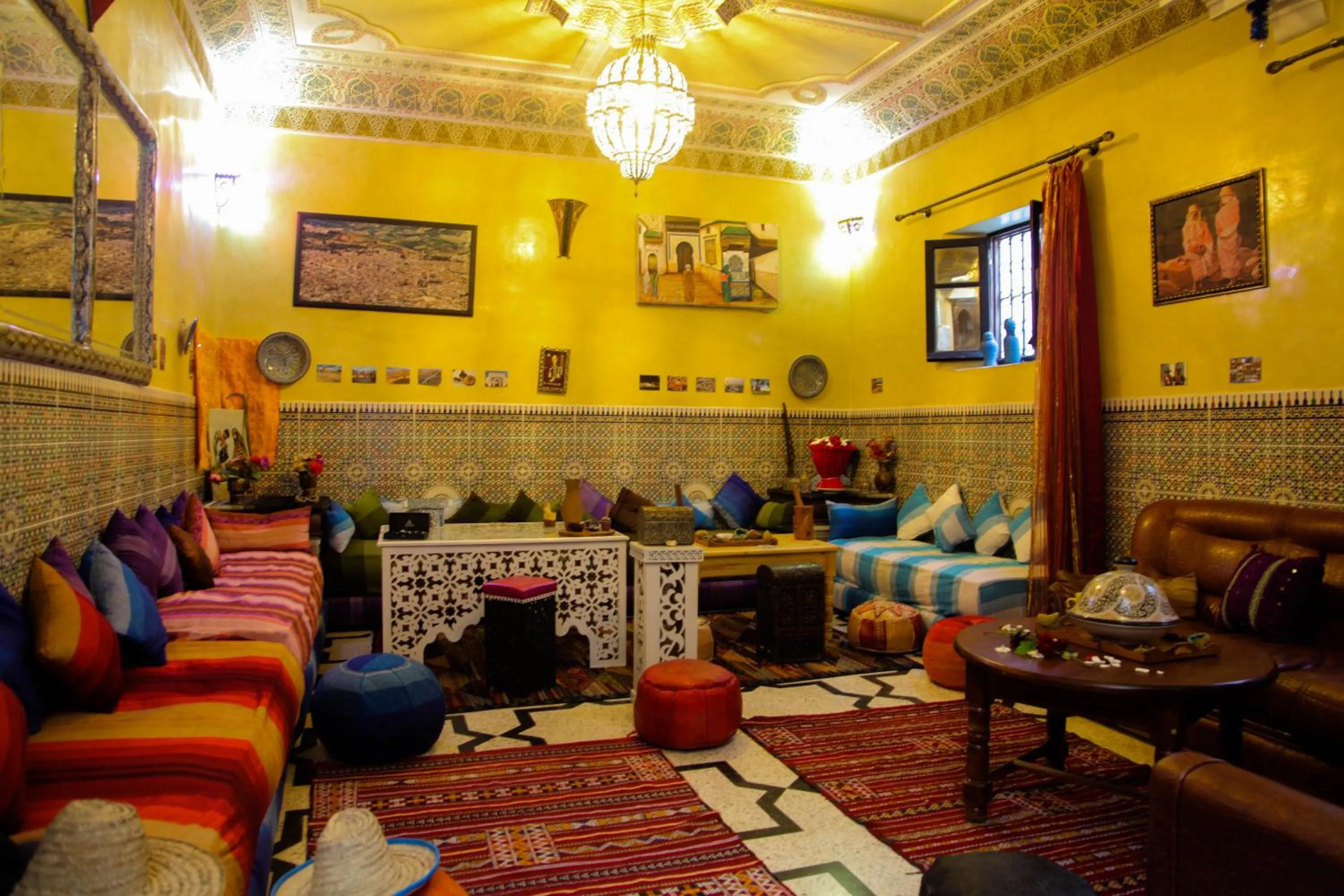 Living room in Dar Berrada-Ziat