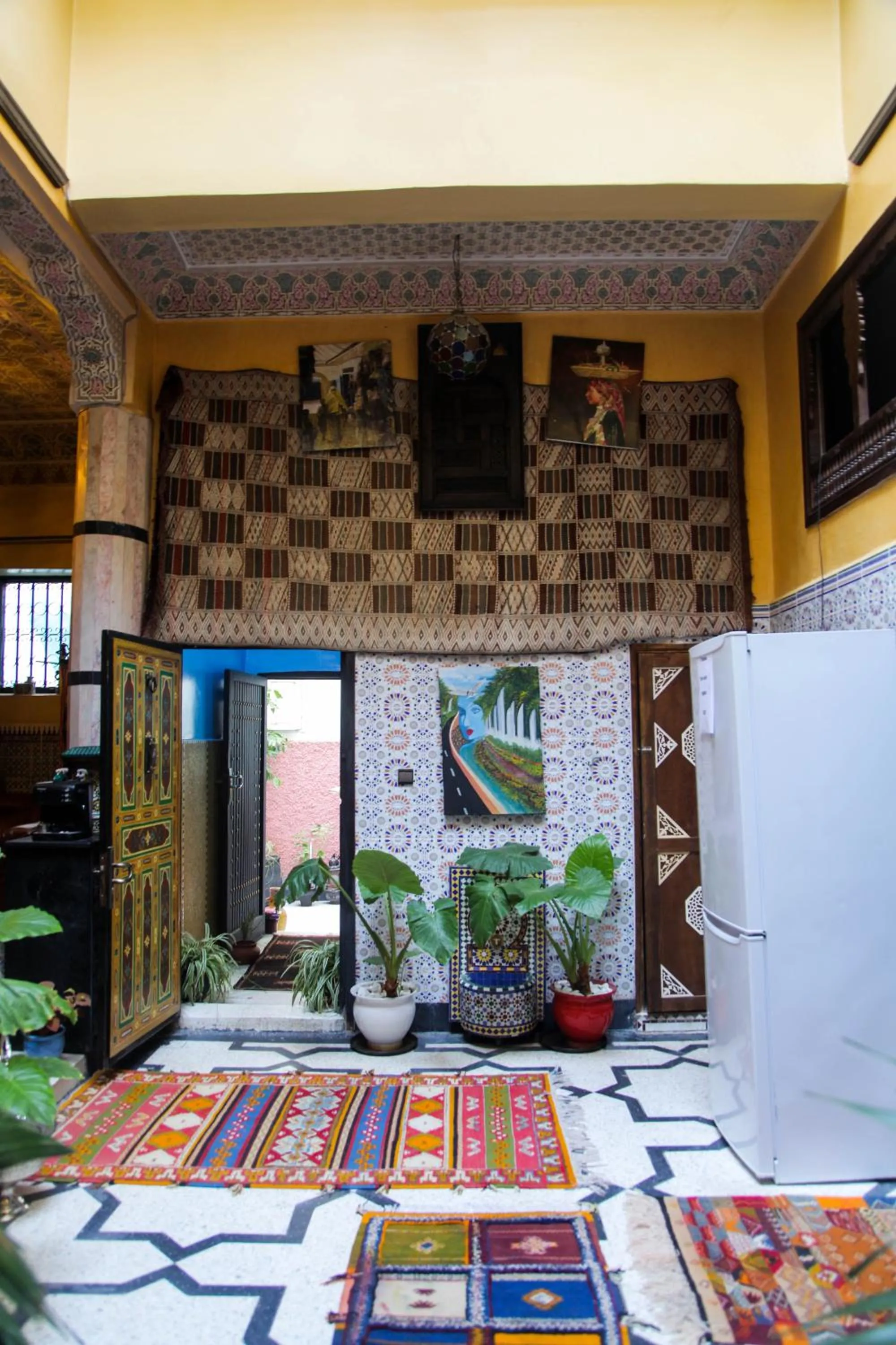 Lobby or reception in Dar Berrada-Ziat