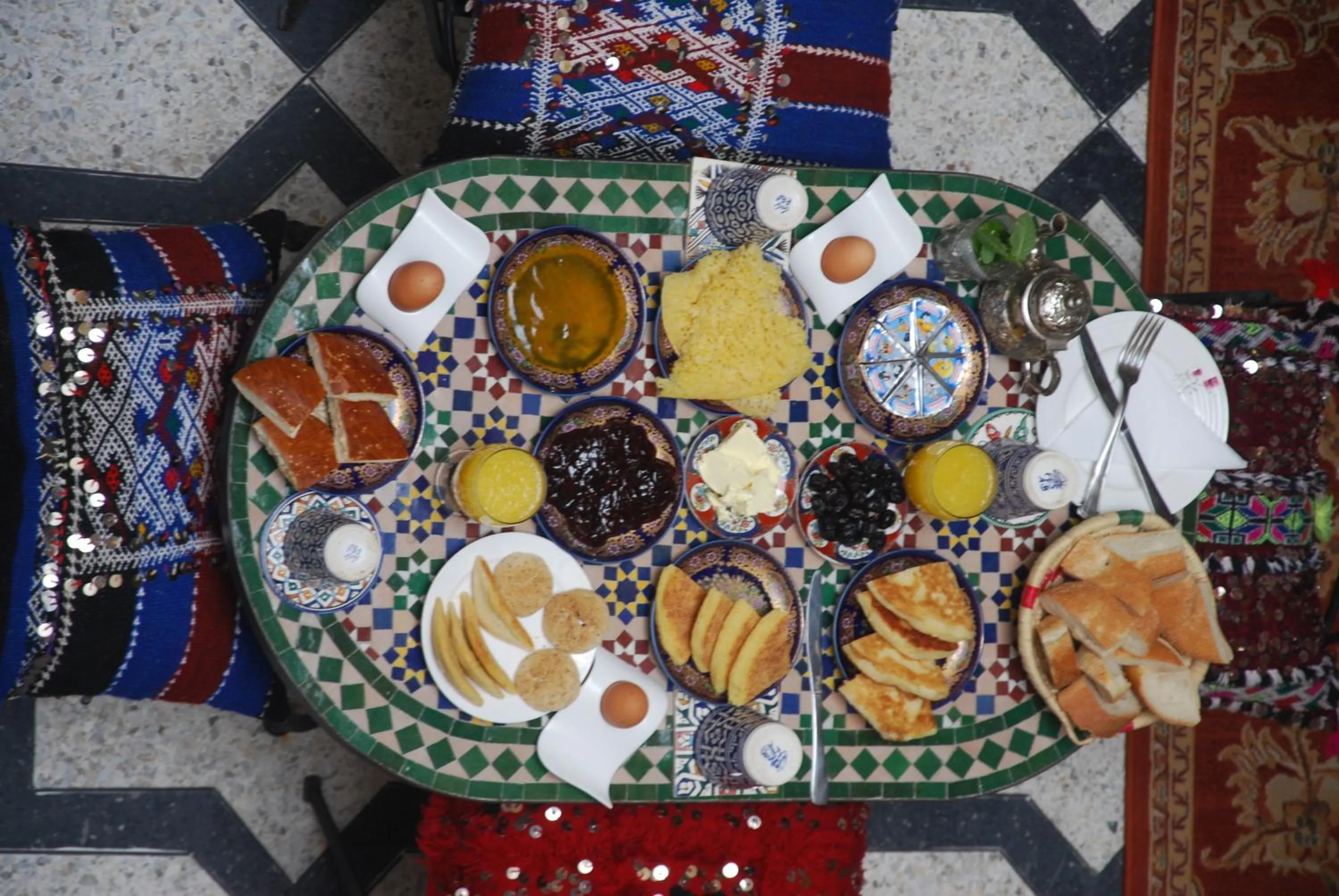 Breakfast in Dar Berrada-Ziat