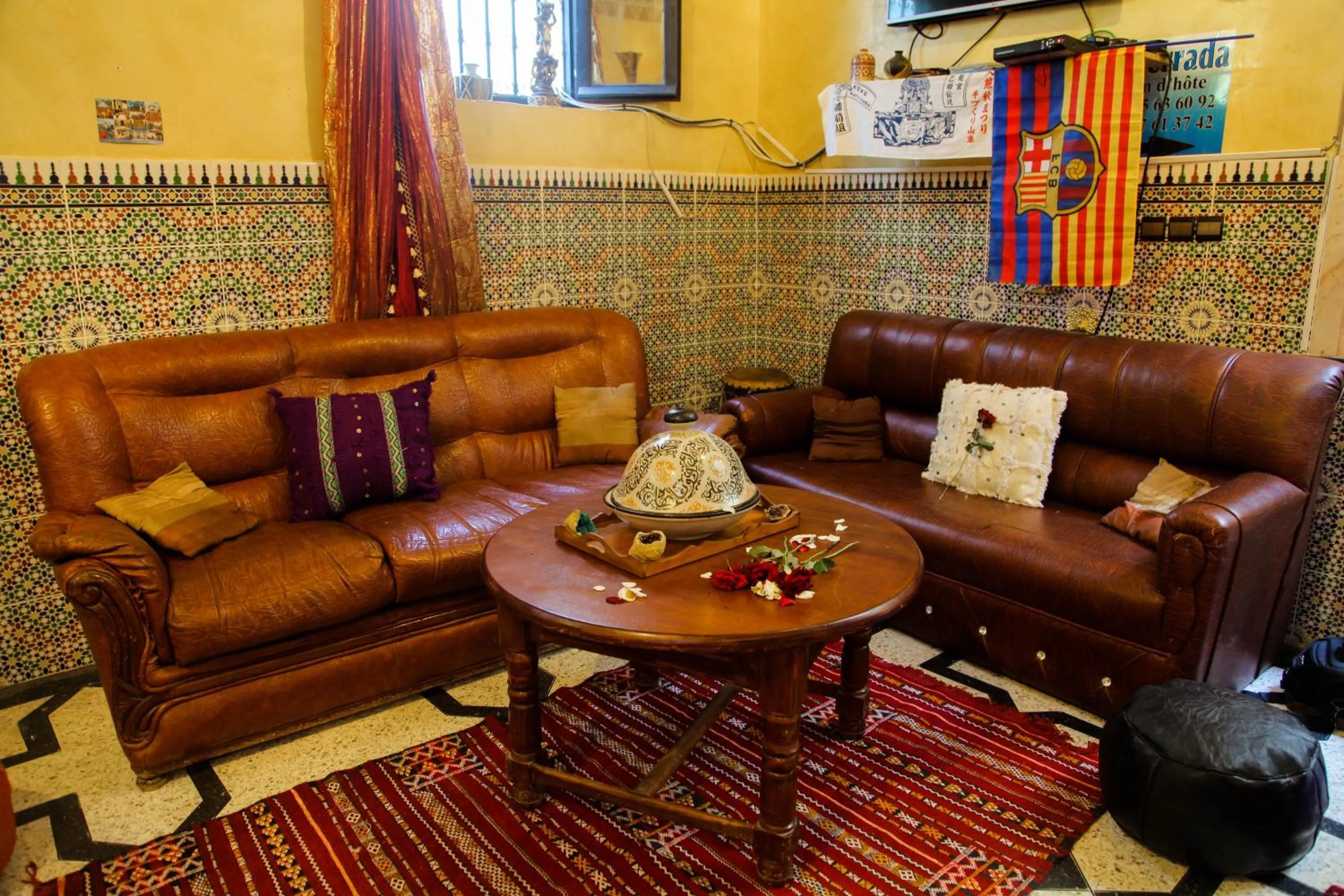 Living room in Dar Berrada-Ziat