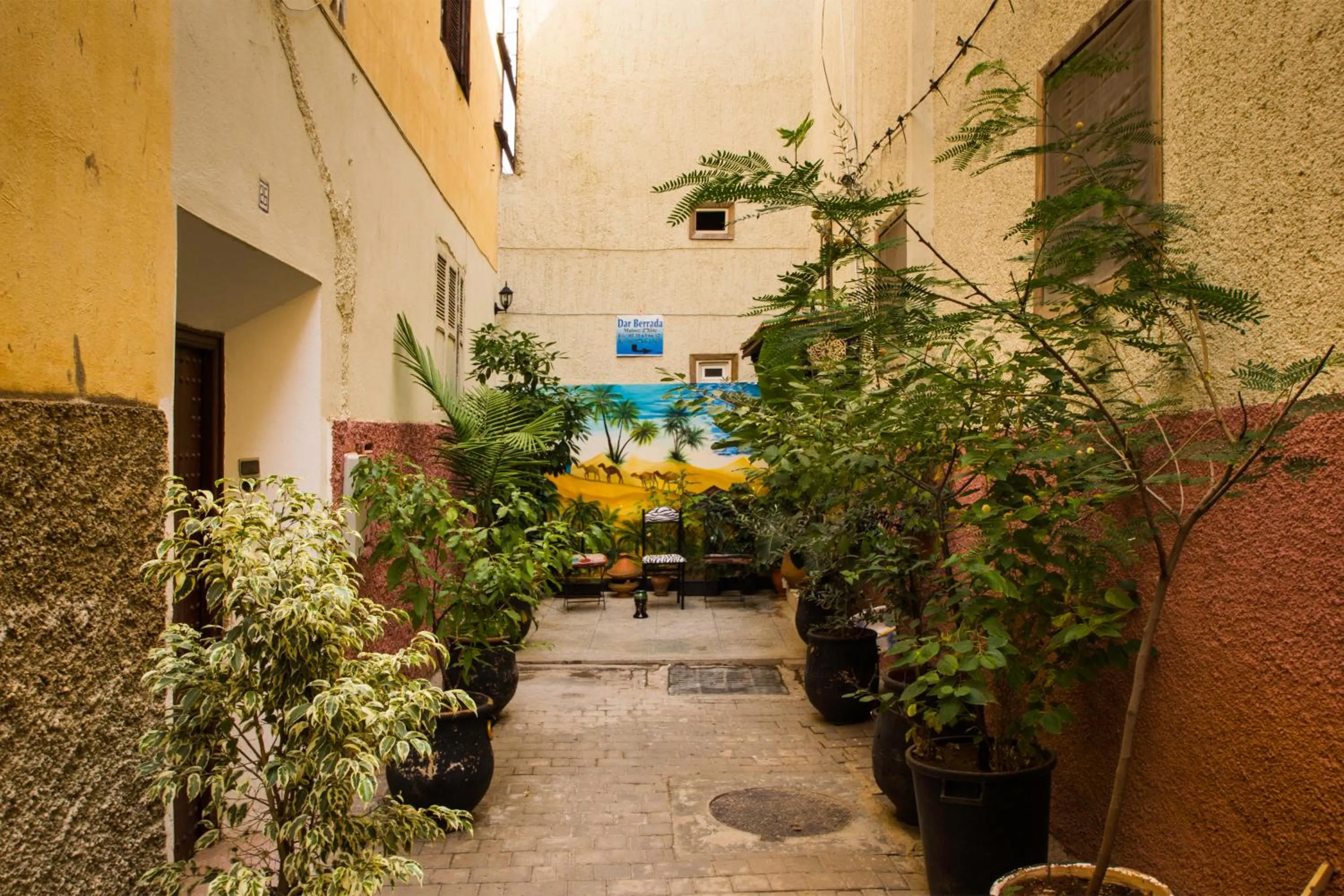 Facade/entrance in Dar Berrada-Ziat