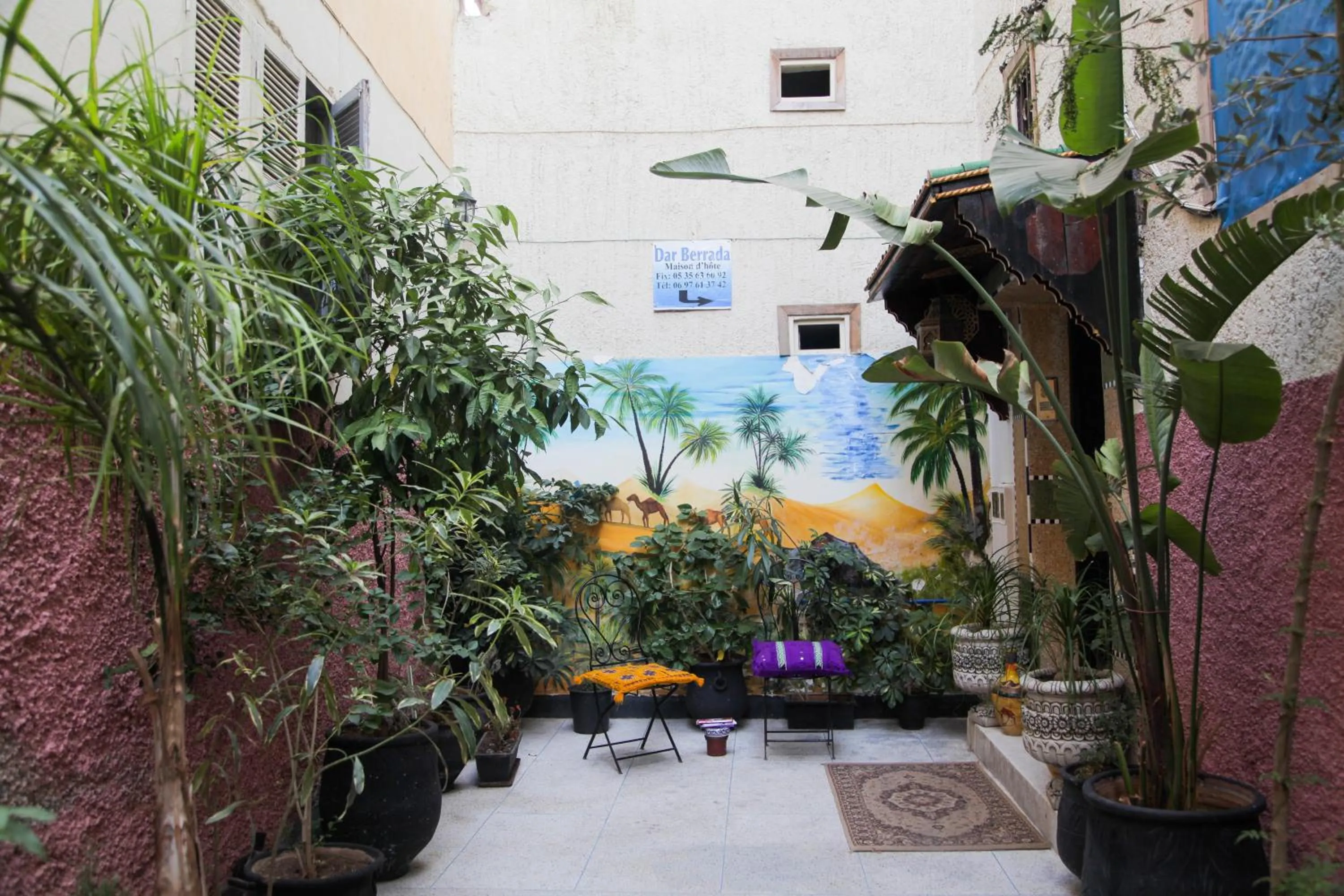 Patio in Dar Berrada-Ziat