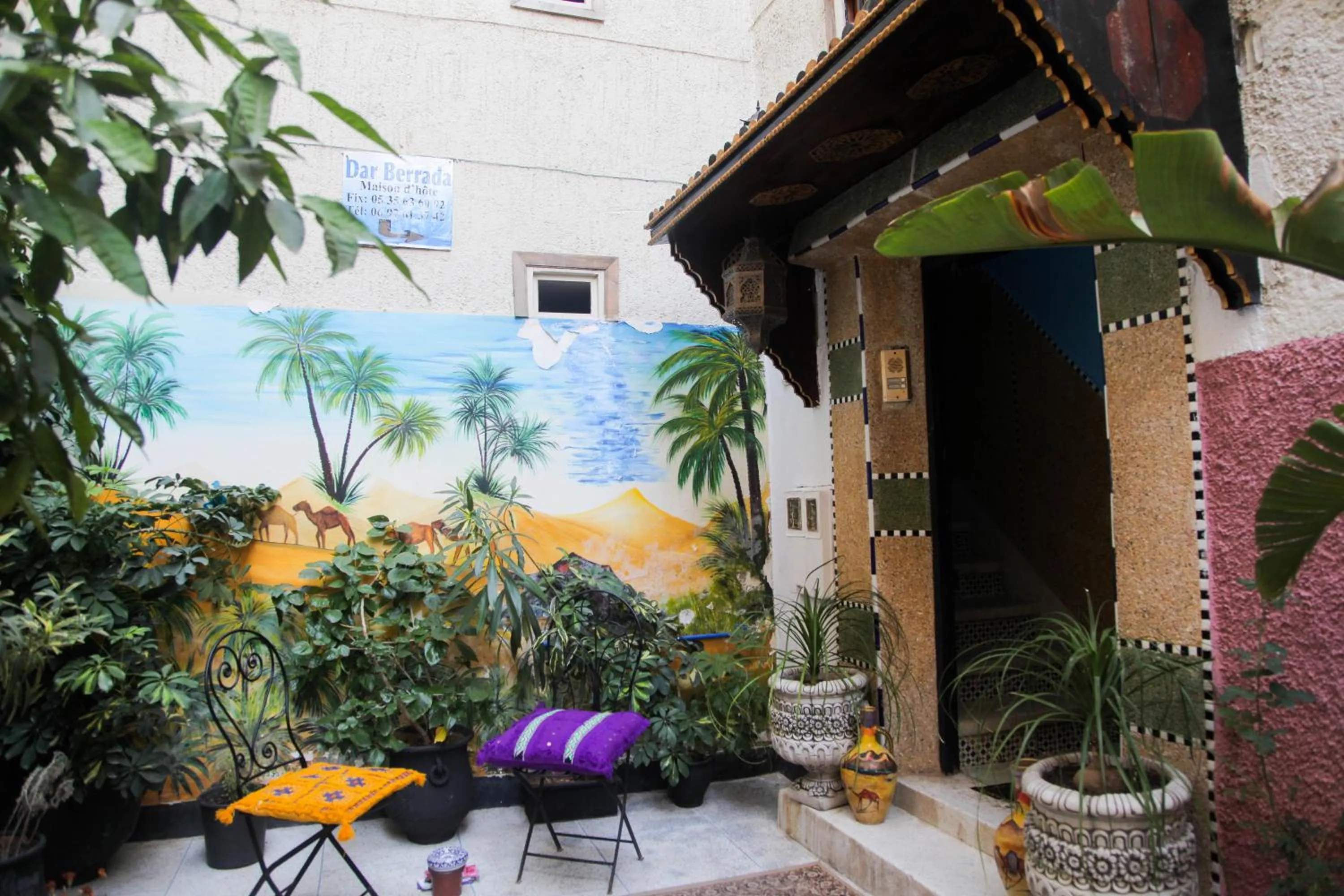 Patio in Dar Berrada-Ziat