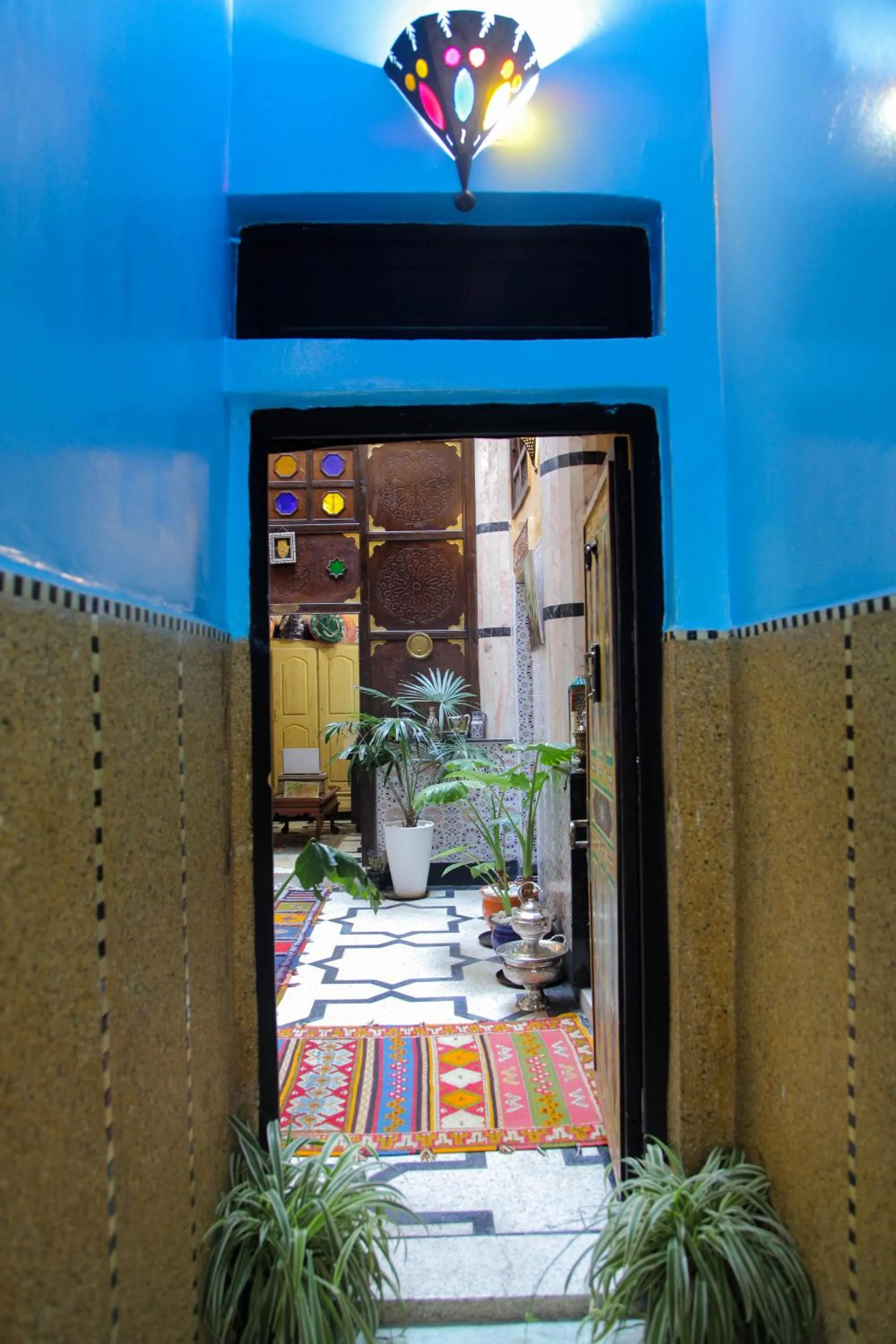 Facade/entrance in Dar Berrada-Ziat