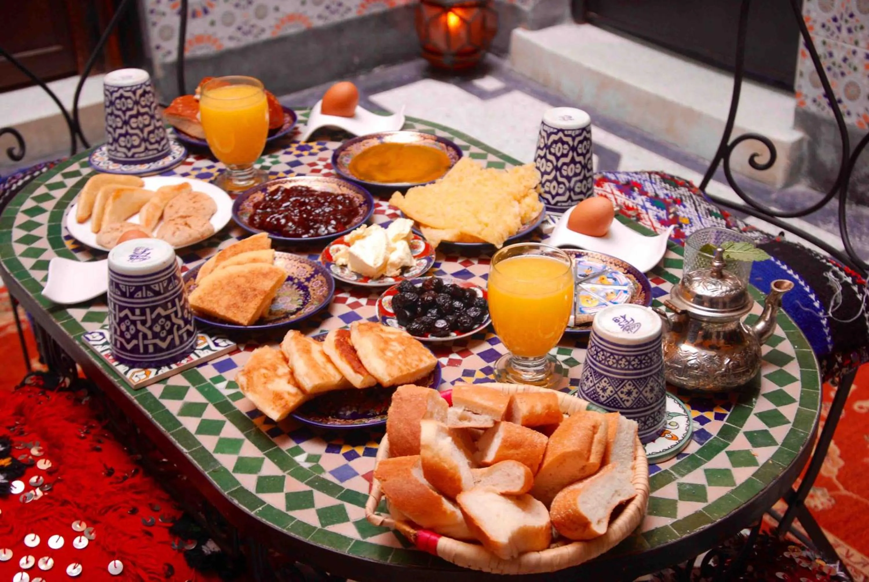 Breakfast in Dar Berrada-Ziat