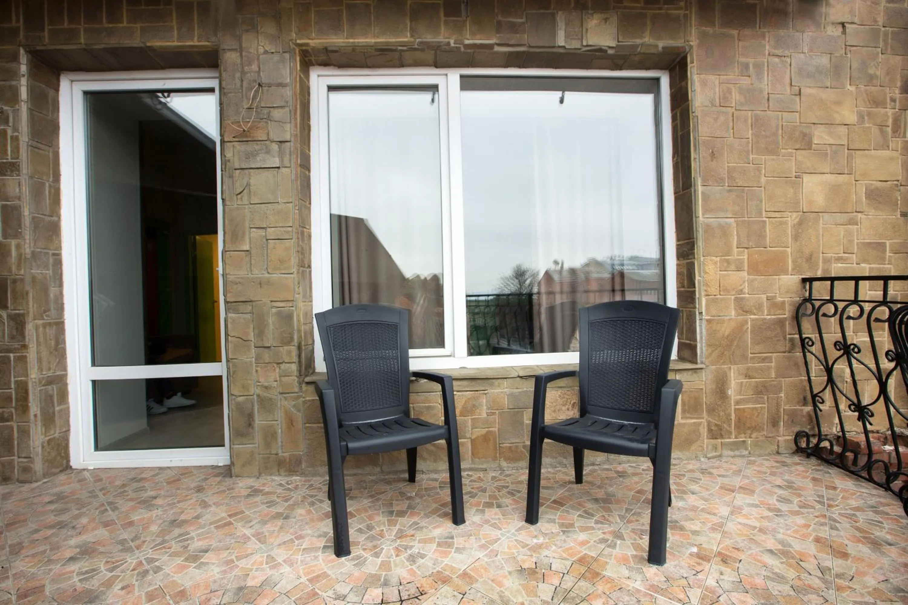 Balcony/Terrace in Pushkinskaya Apartments