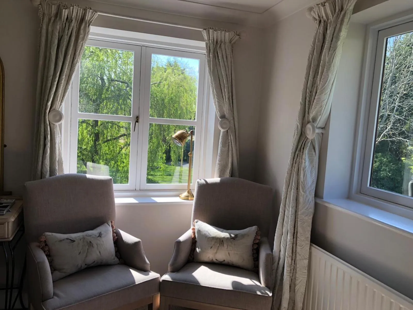 Seating area in The Old Mill