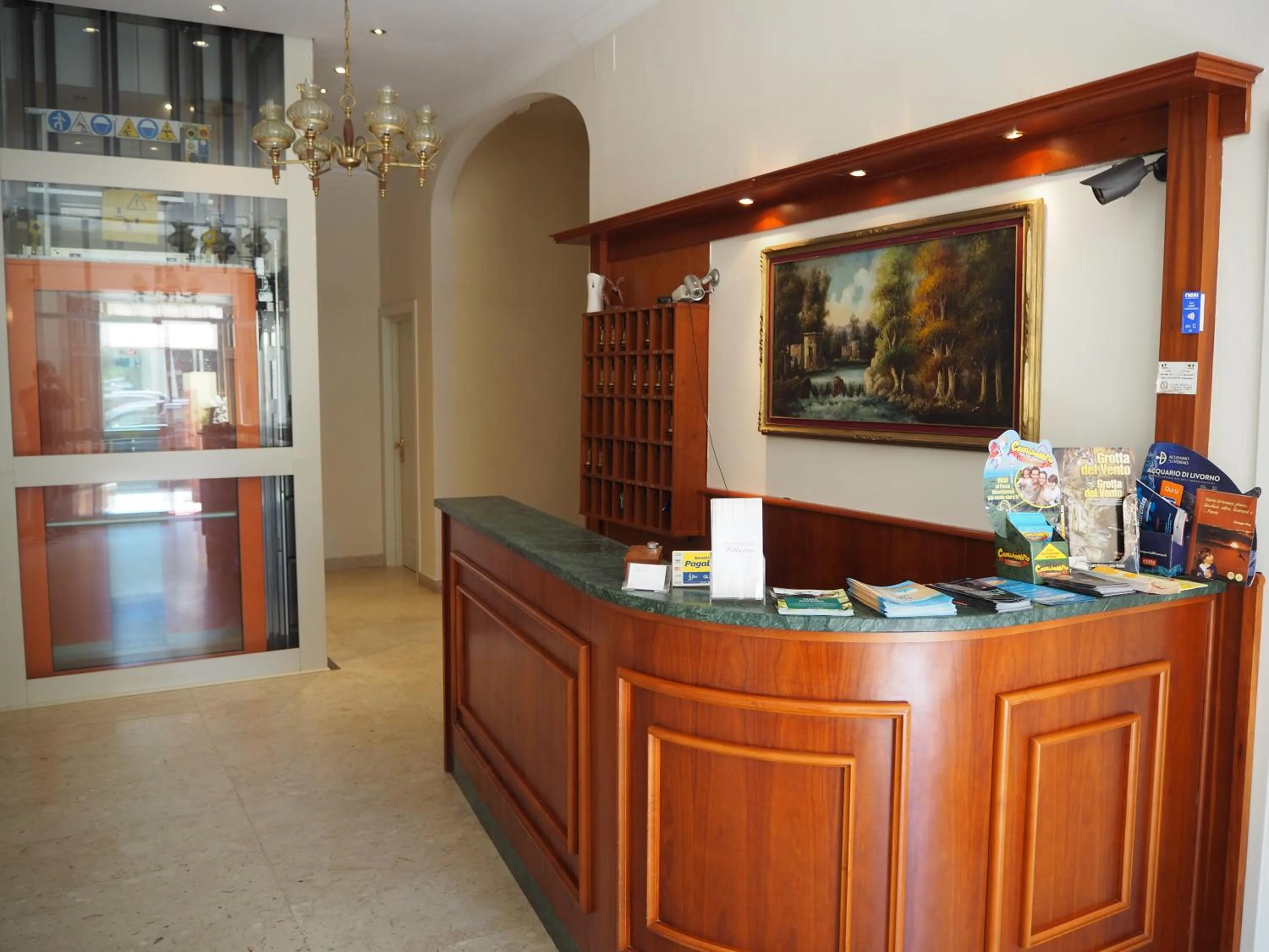 Lobby or reception in Residence Hotel Vittoria