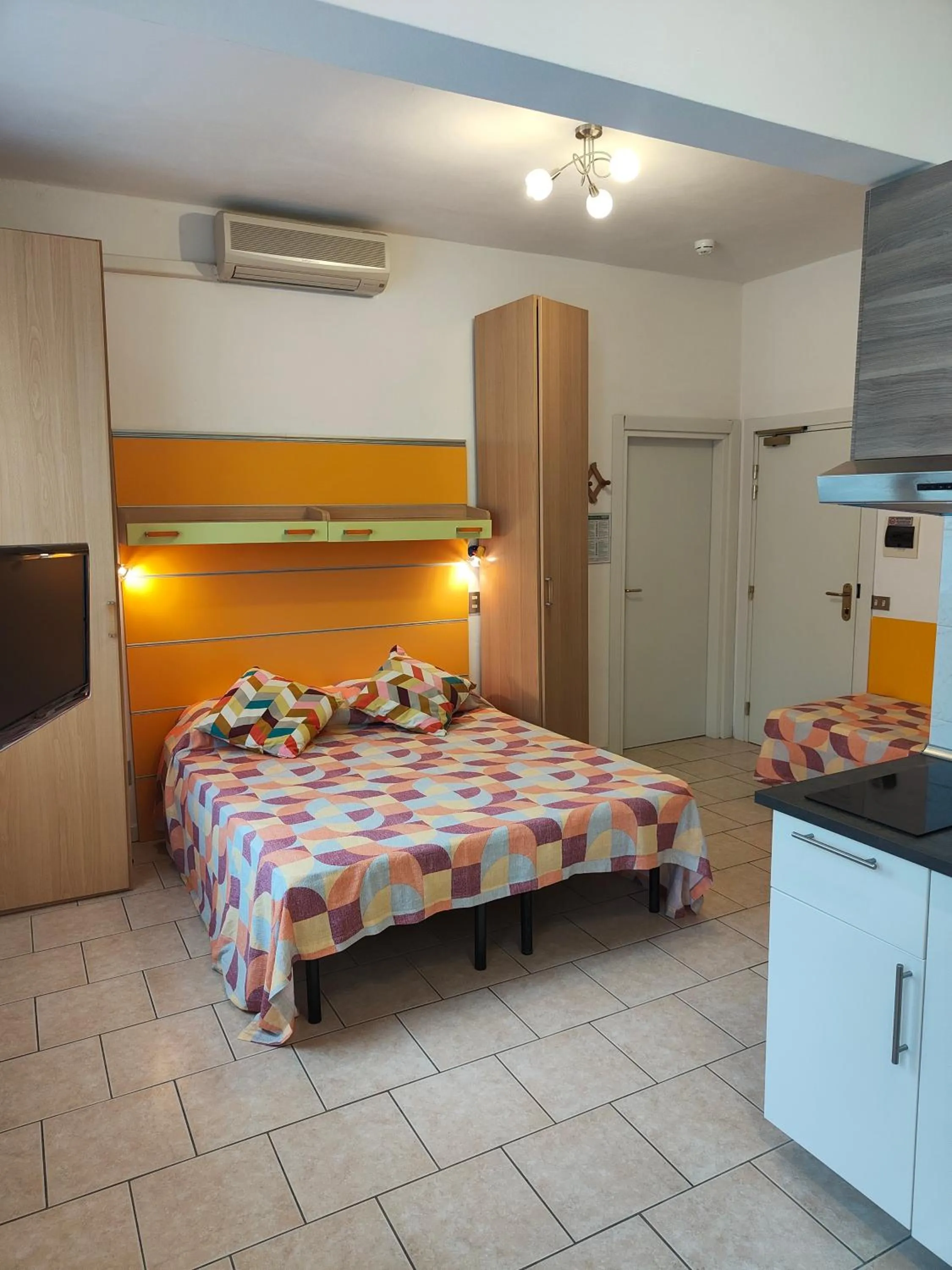 View (from property/room), Bed in Residence Hotel Vittoria