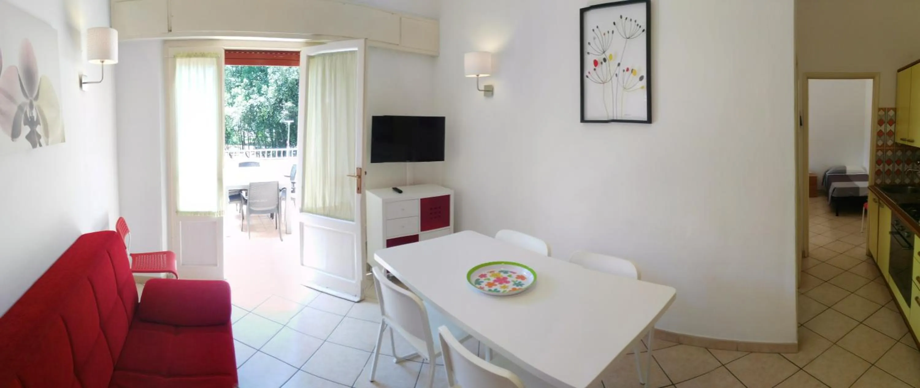 Dining area in Residence Hotel Vittoria