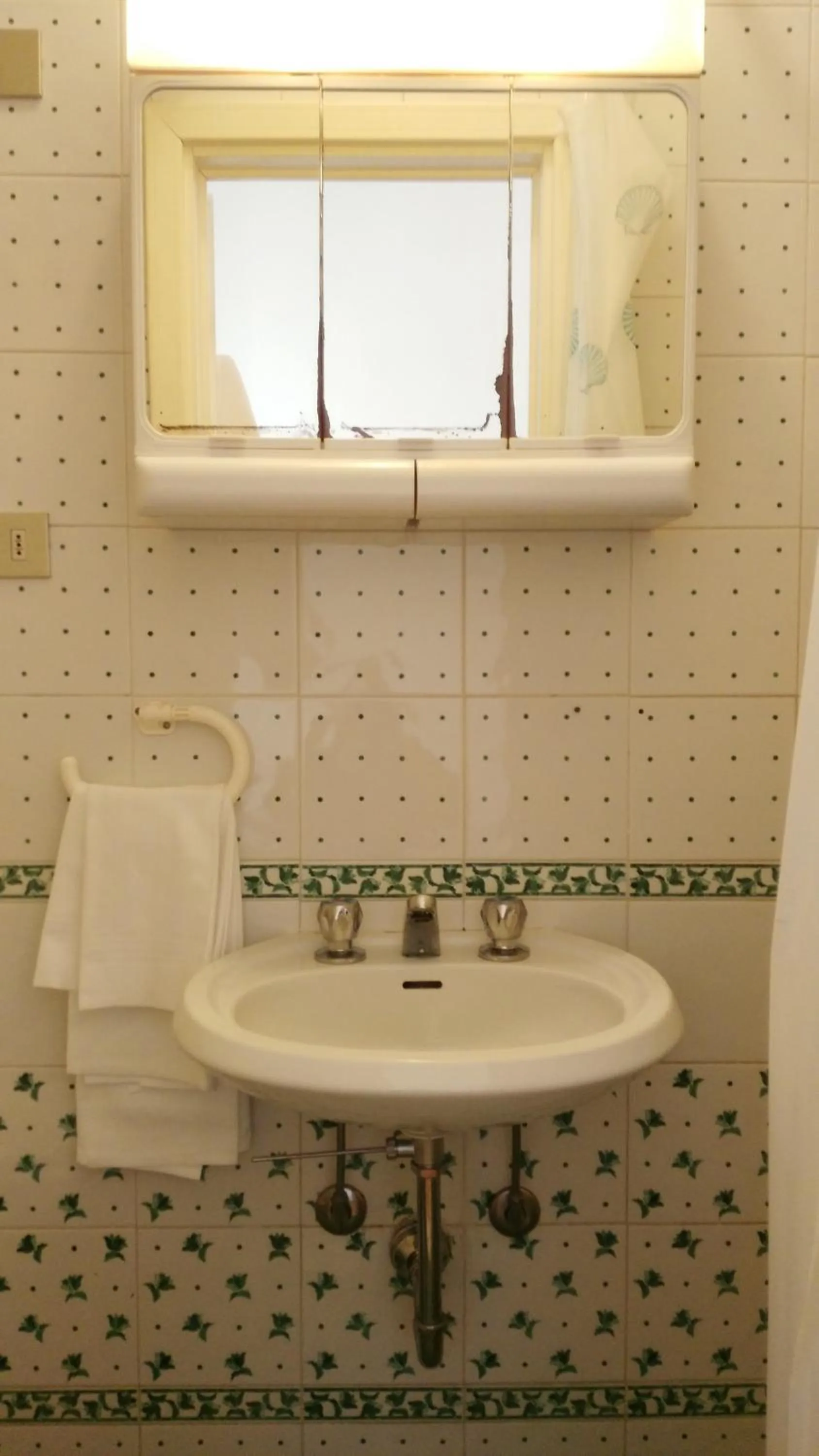 Bathroom in Residence Hotel Vittoria