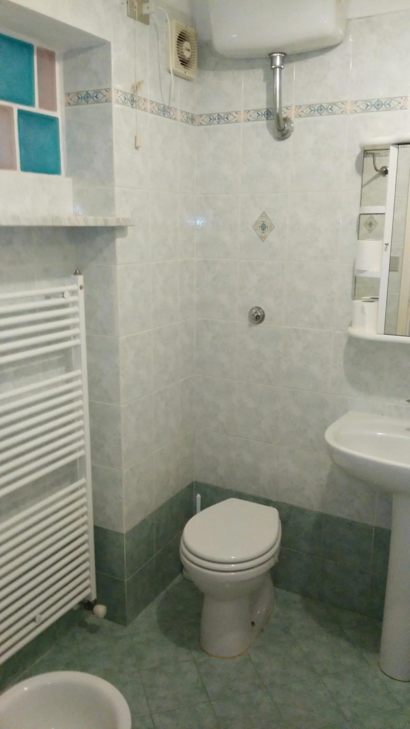 Bathroom in Residence Hotel Vittoria