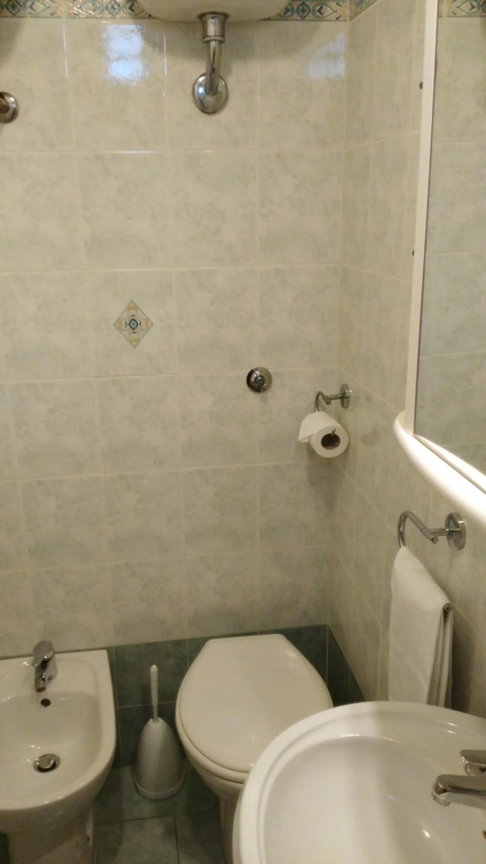 Bathroom in Residence Hotel Vittoria