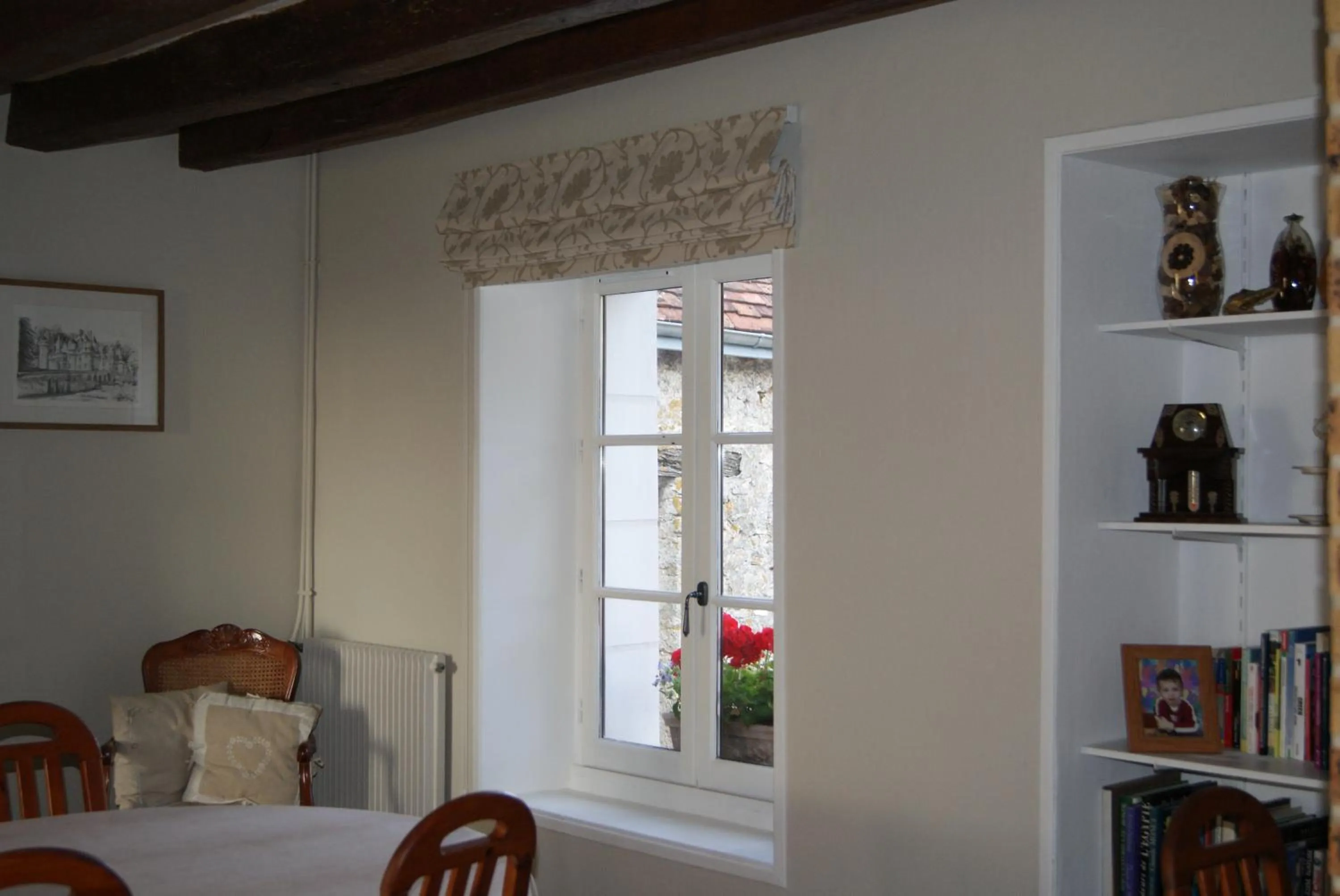 Dining area, Bed in La Bihourderie