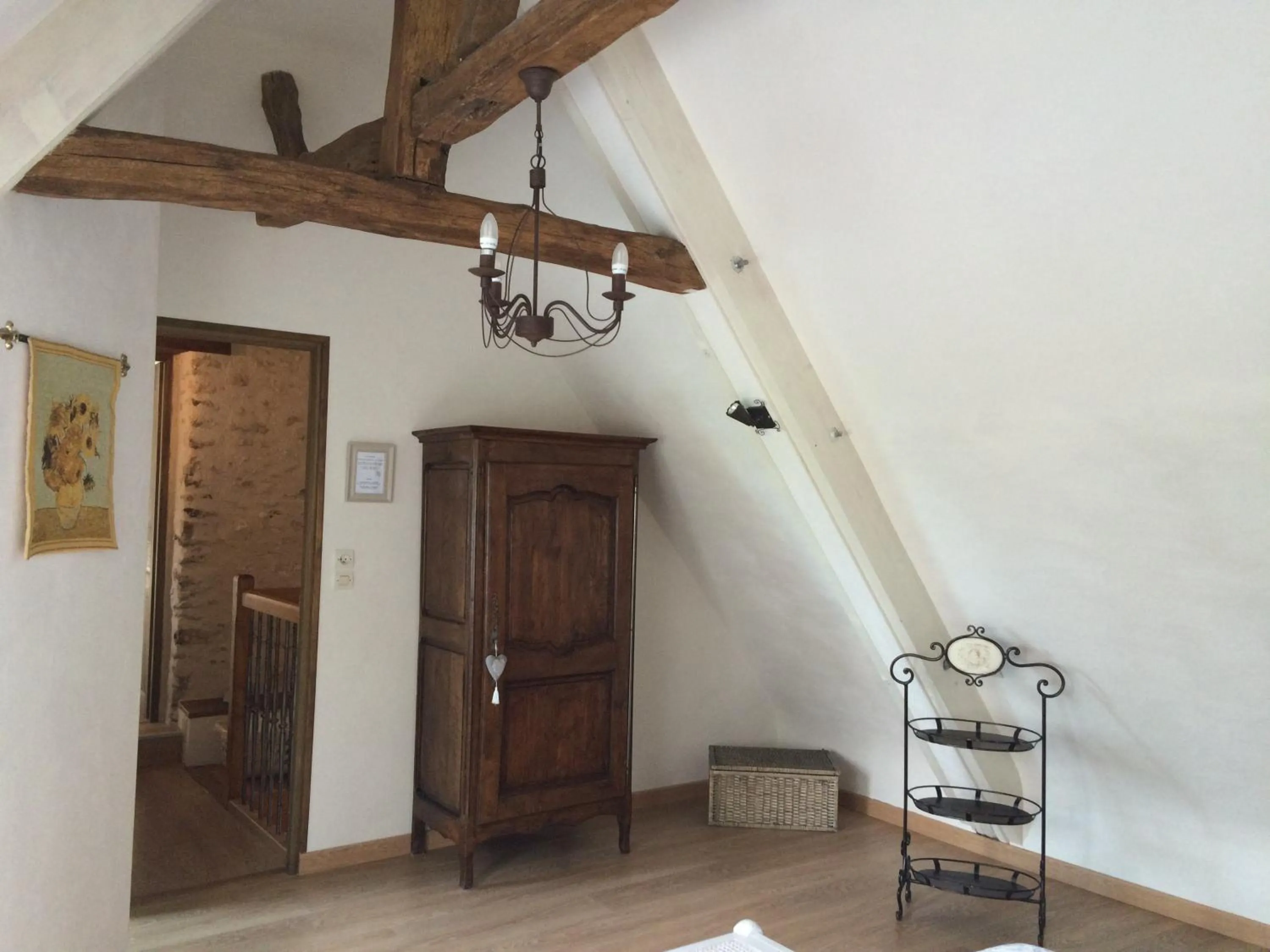 Bedroom in La Bihourderie