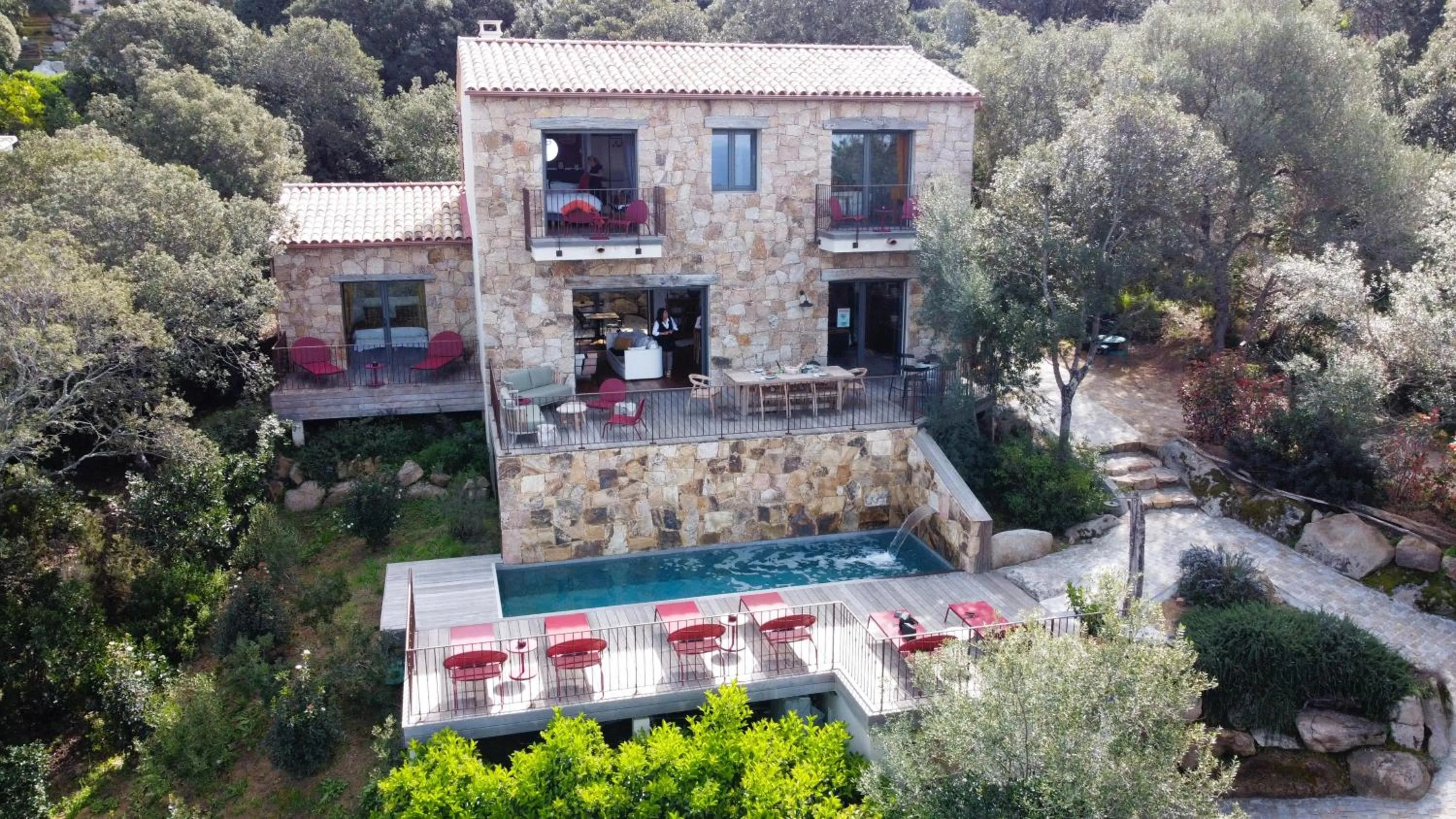 View (from property/room) in U Castellu, l' hôtel particulier