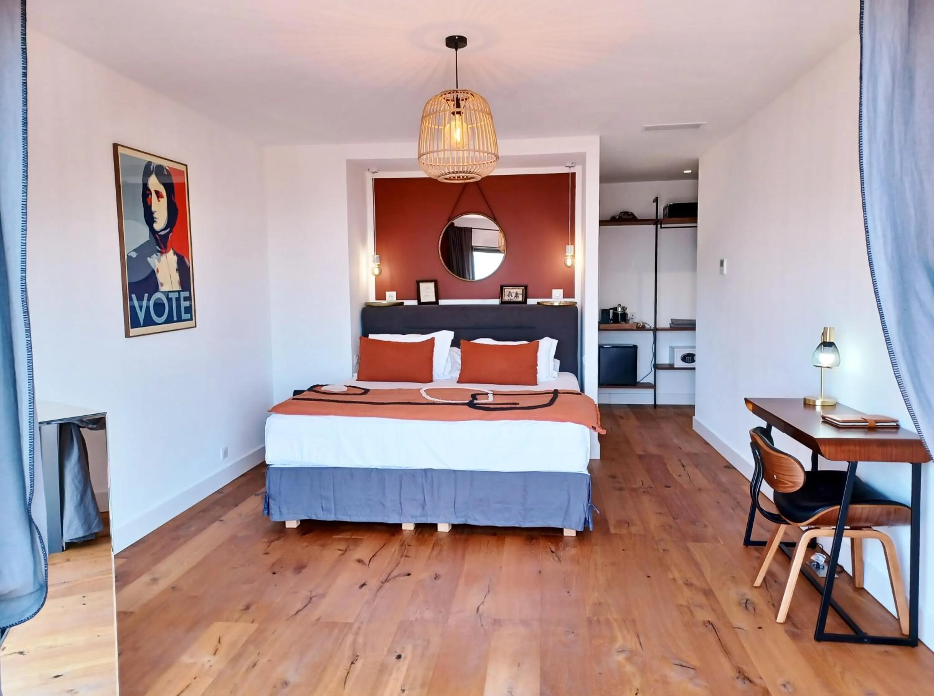 Bedroom, Bed in U Castellu, l' hôtel particulier