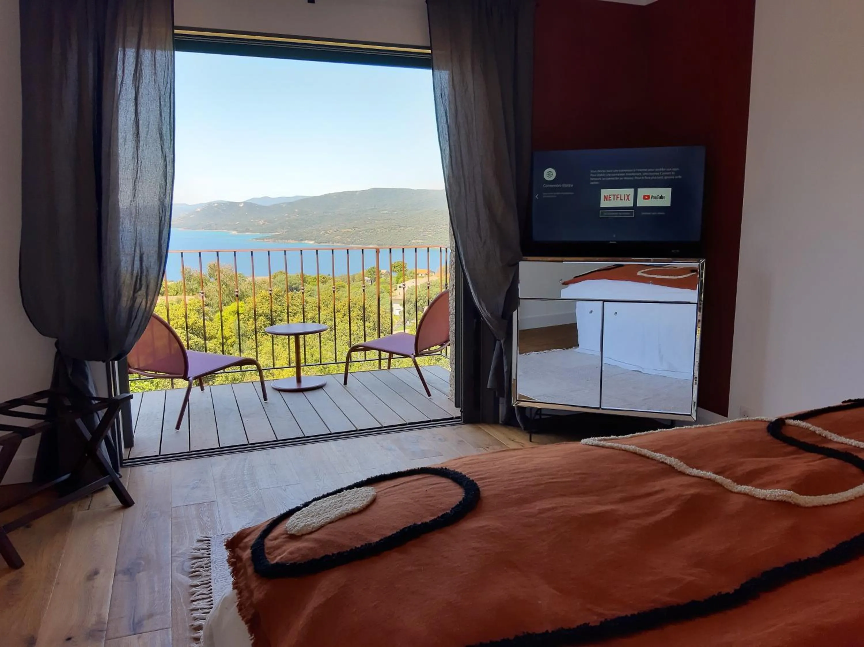 Sea view, Bed in U Castellu, l' hôtel particulier