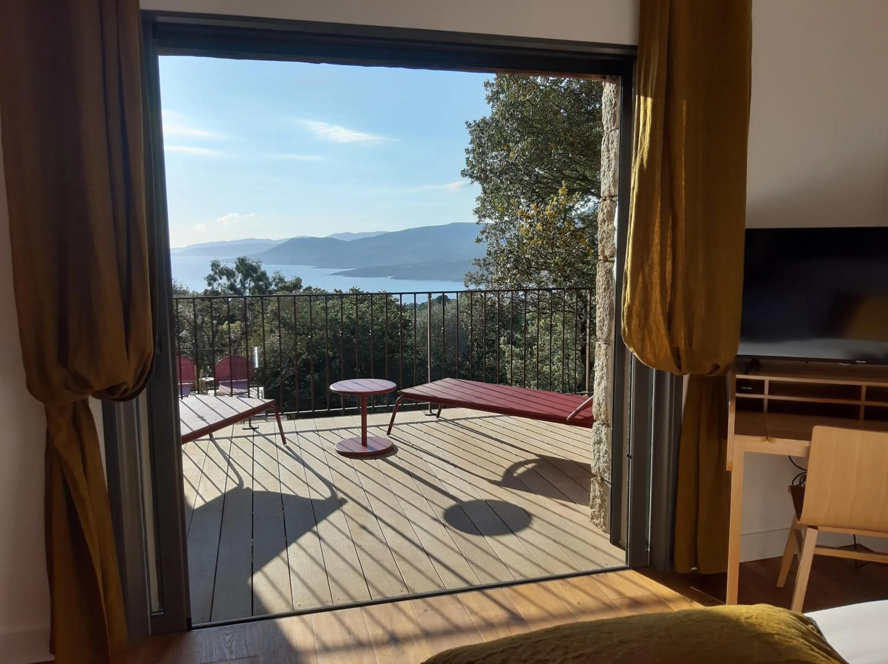 Balcony/Terrace in U Castellu, l' hôtel particulier