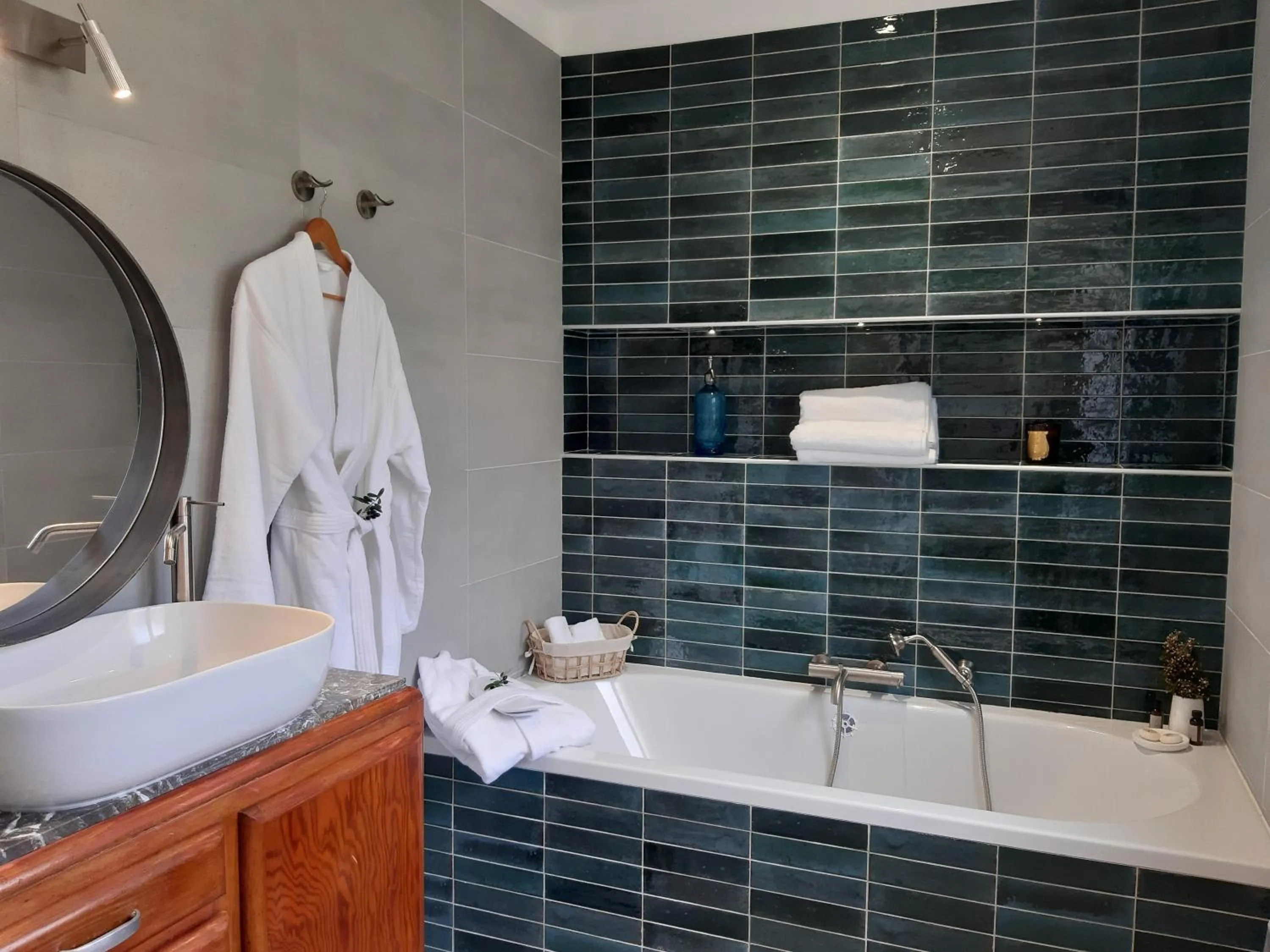 Bathroom in U Castellu, l' hôtel particulier
