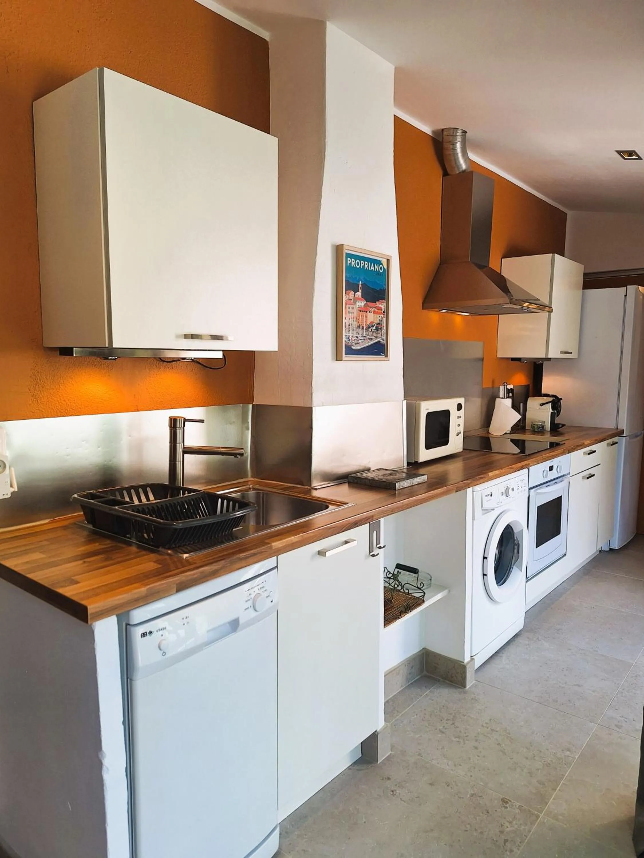 kitchen in U Castellu, l' hôtel particulier