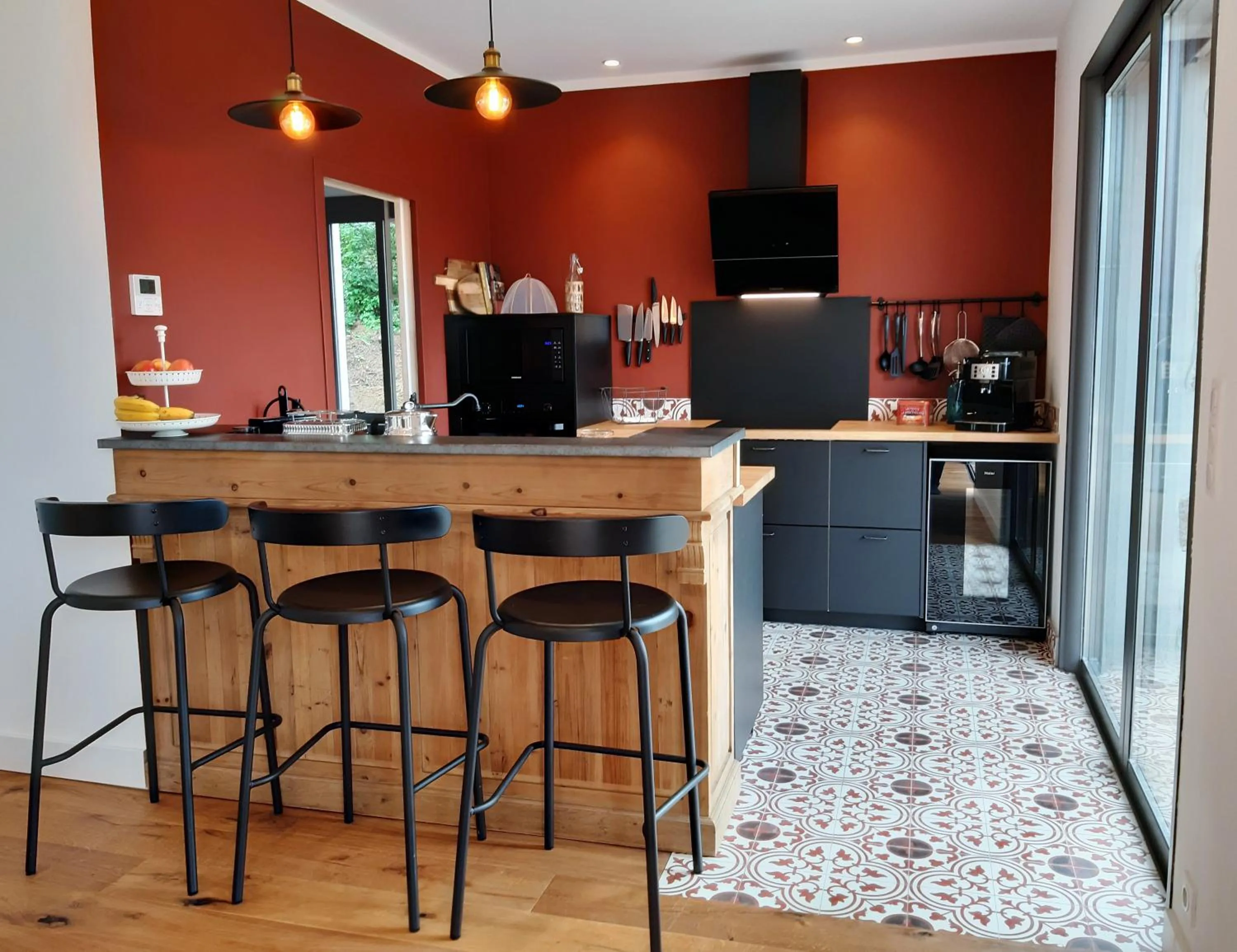 Kitchen or kitchenette in U Castellu, l' hôtel particulier