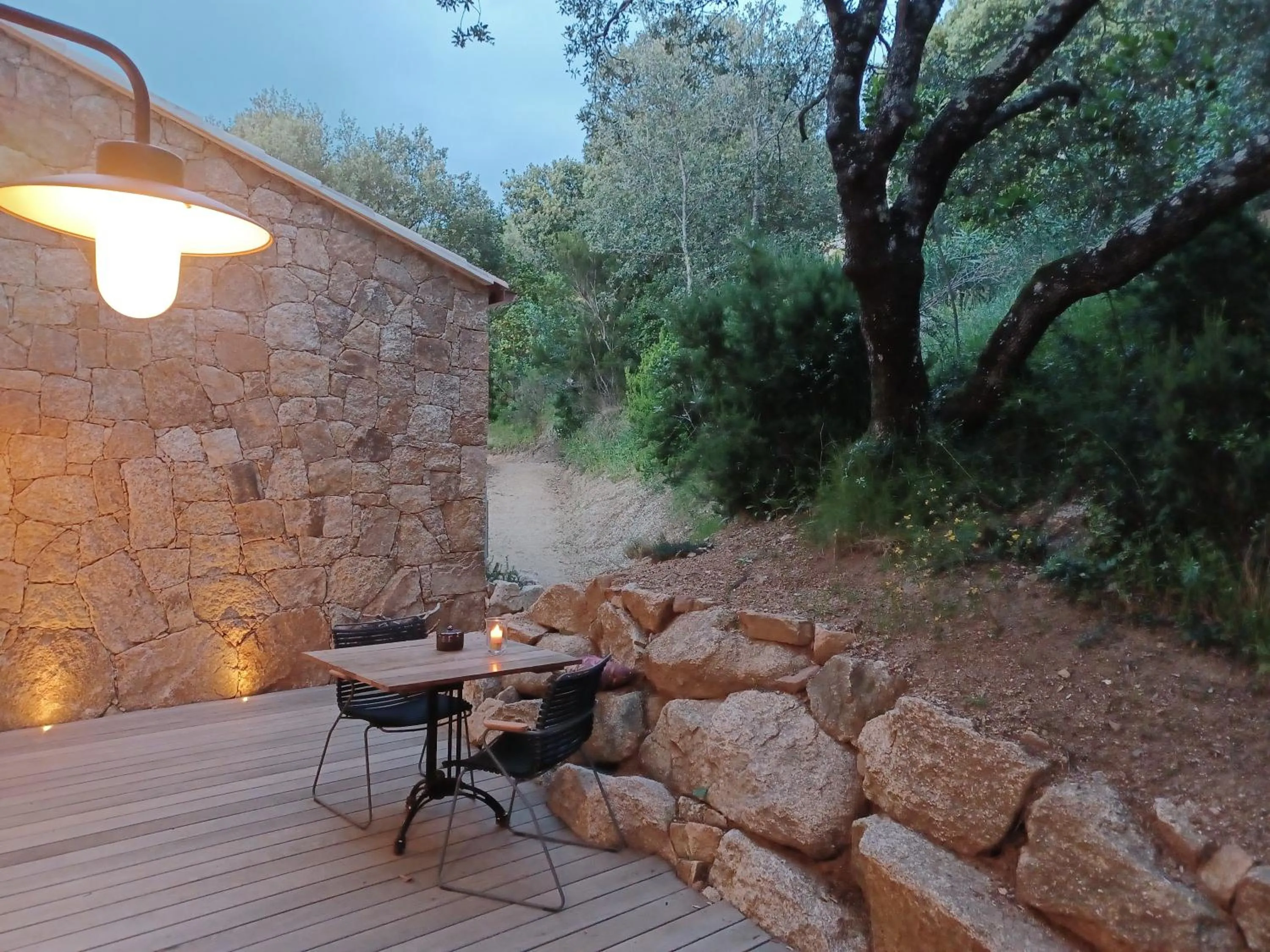Patio in U Castellu, l' hôtel particulier