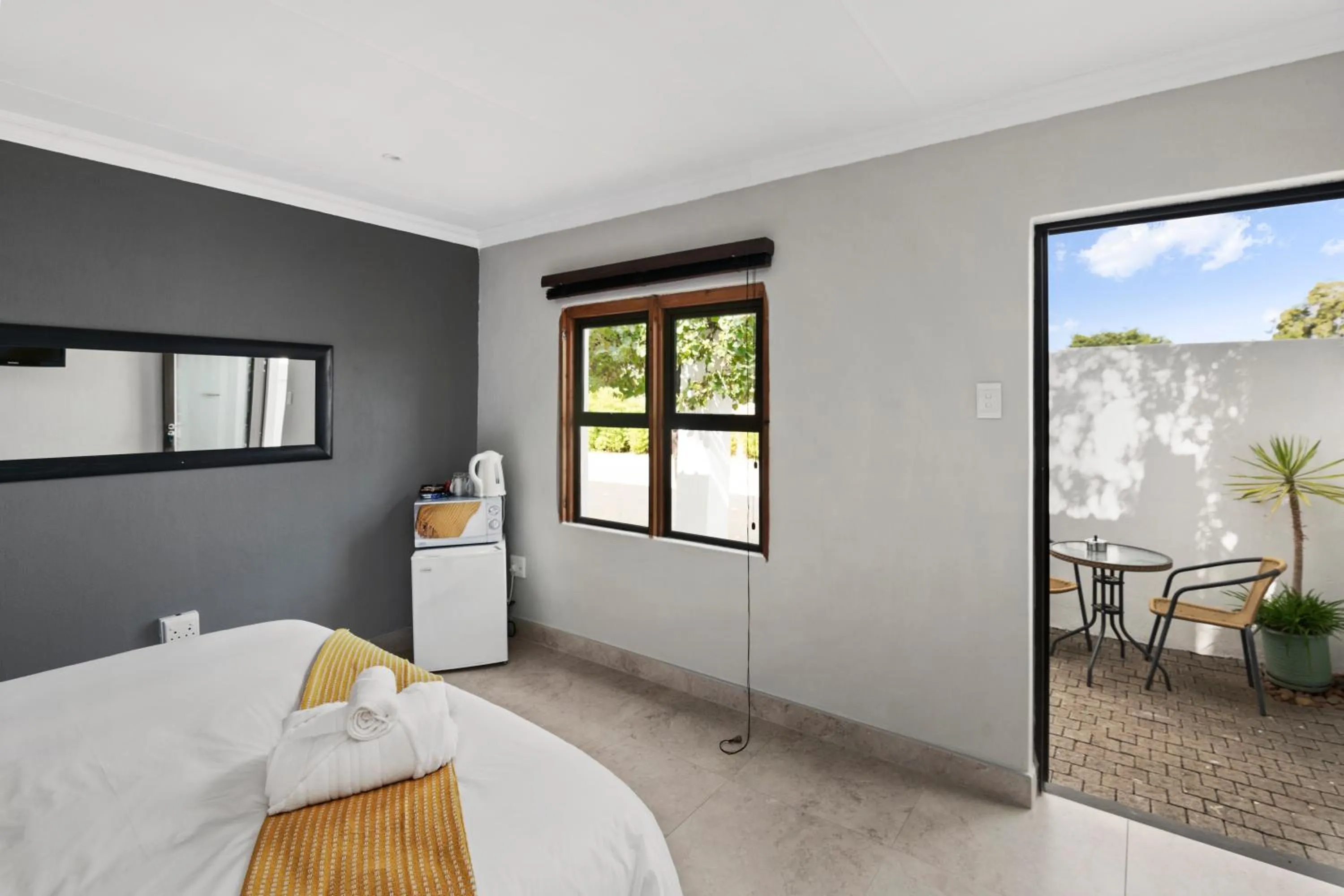 Bed in De Akker Guest House