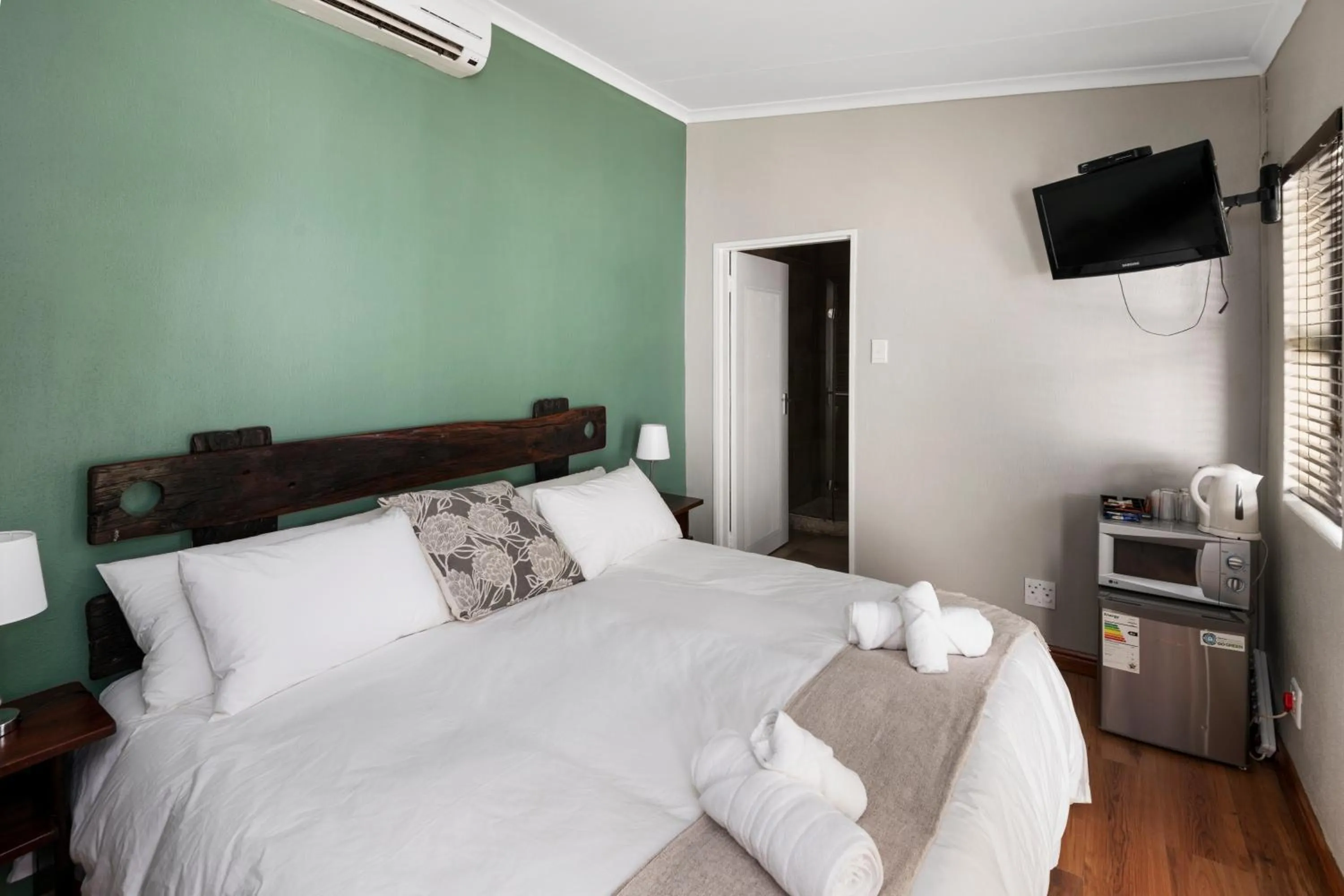 Bed in De Akker Guest House