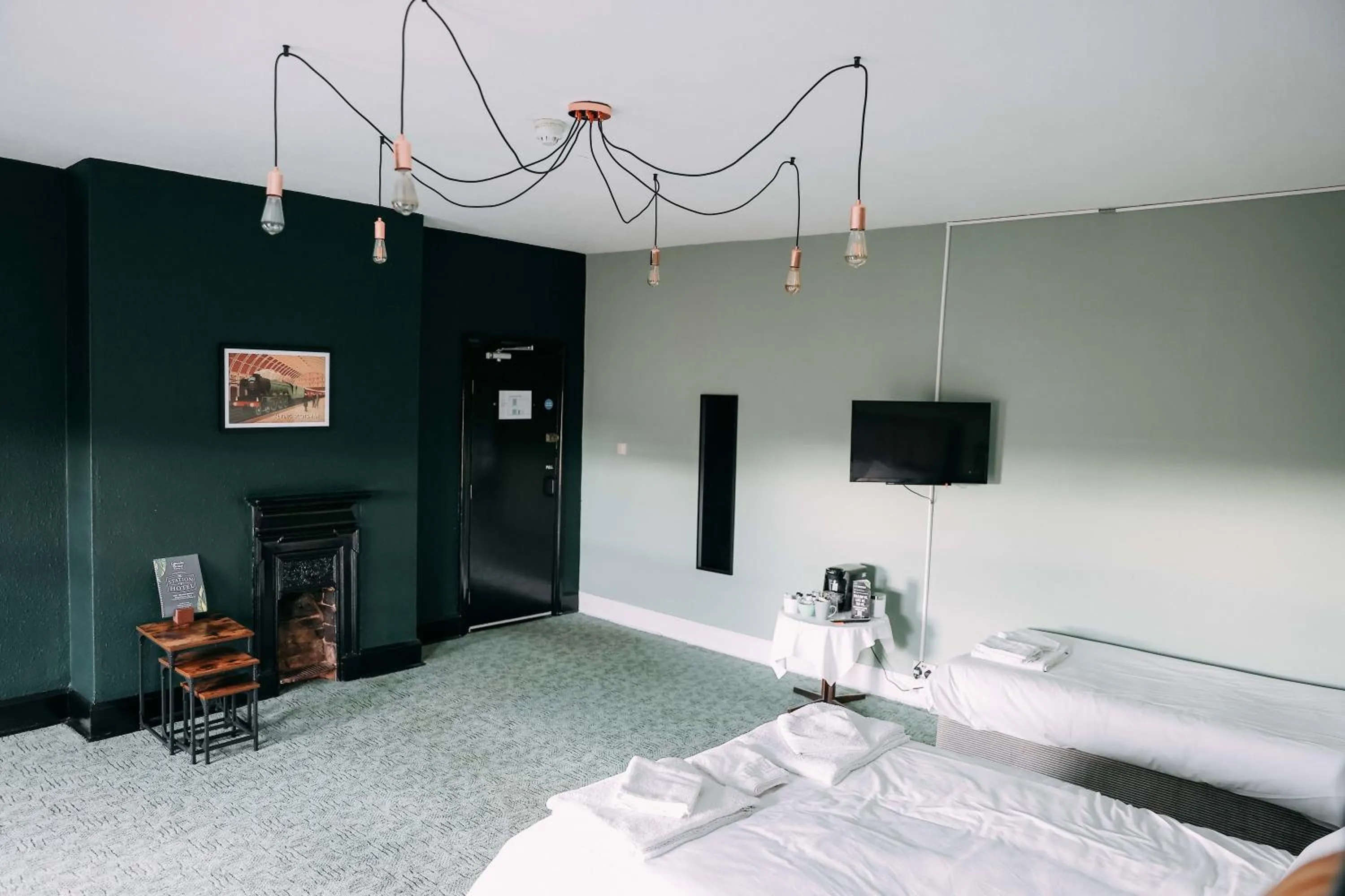 Bed in Station Hotel