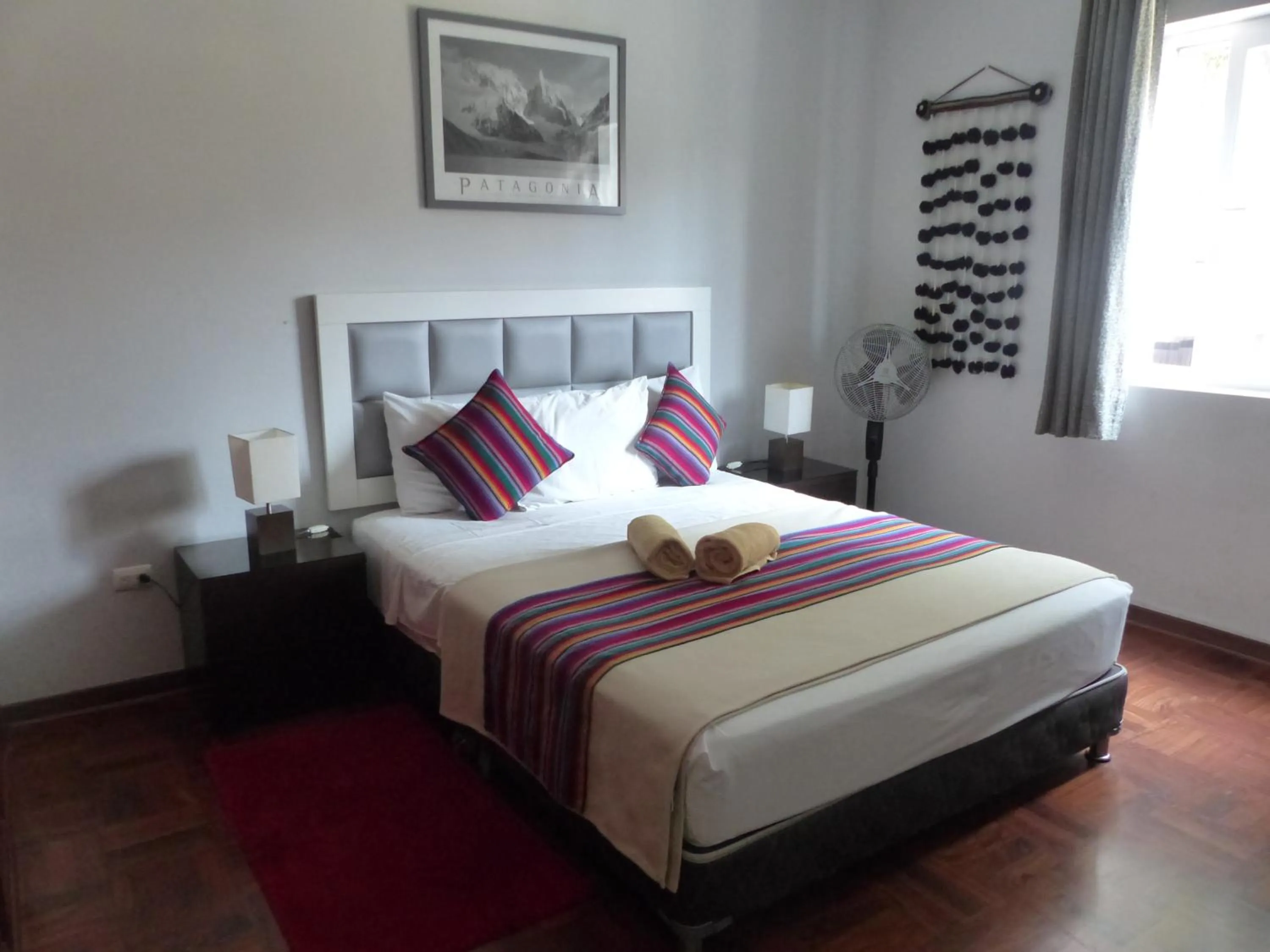 Bed in The Lighthouse Bed and Breakfast