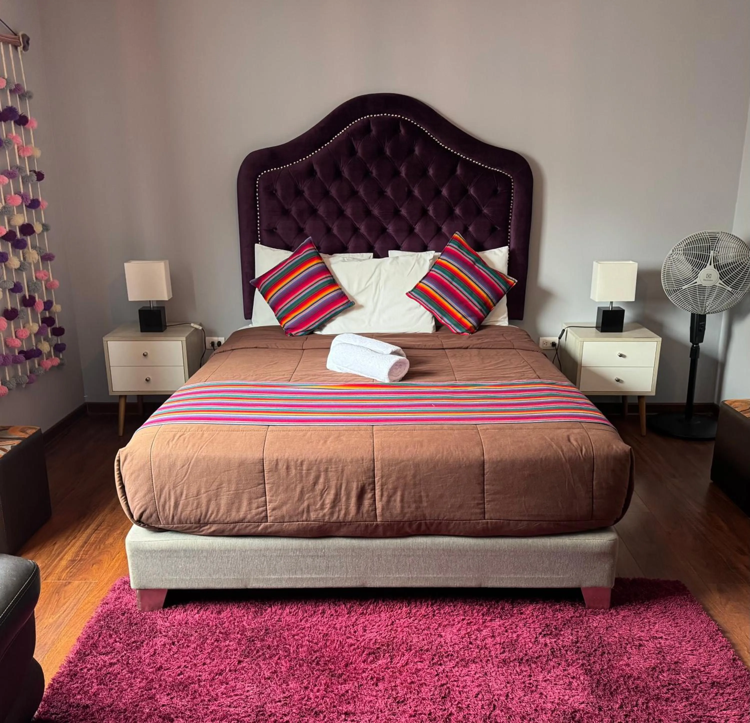 Bed in The Lighthouse Bed and Breakfast