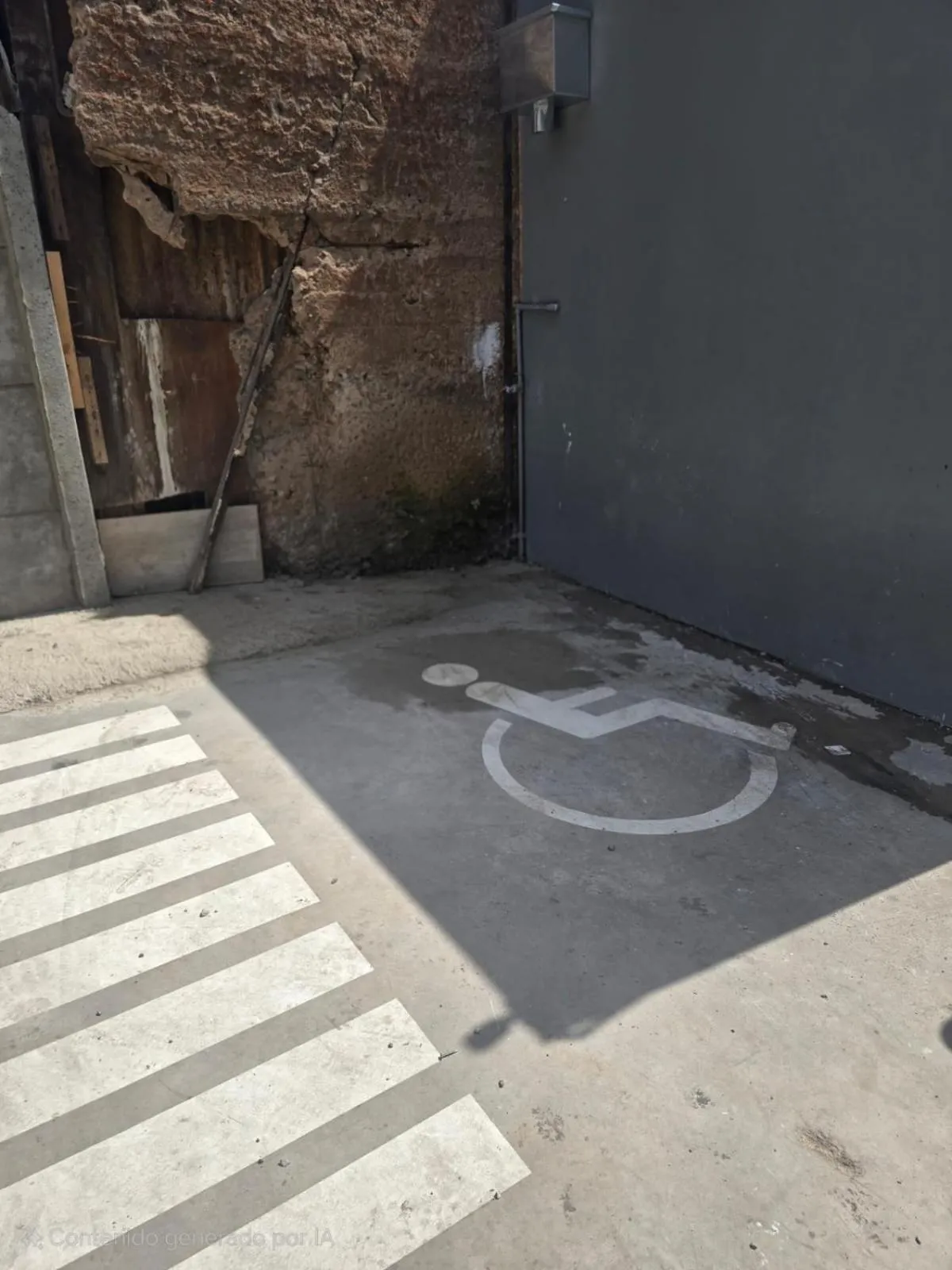 Facility for disabled guests in La Joya Hostel