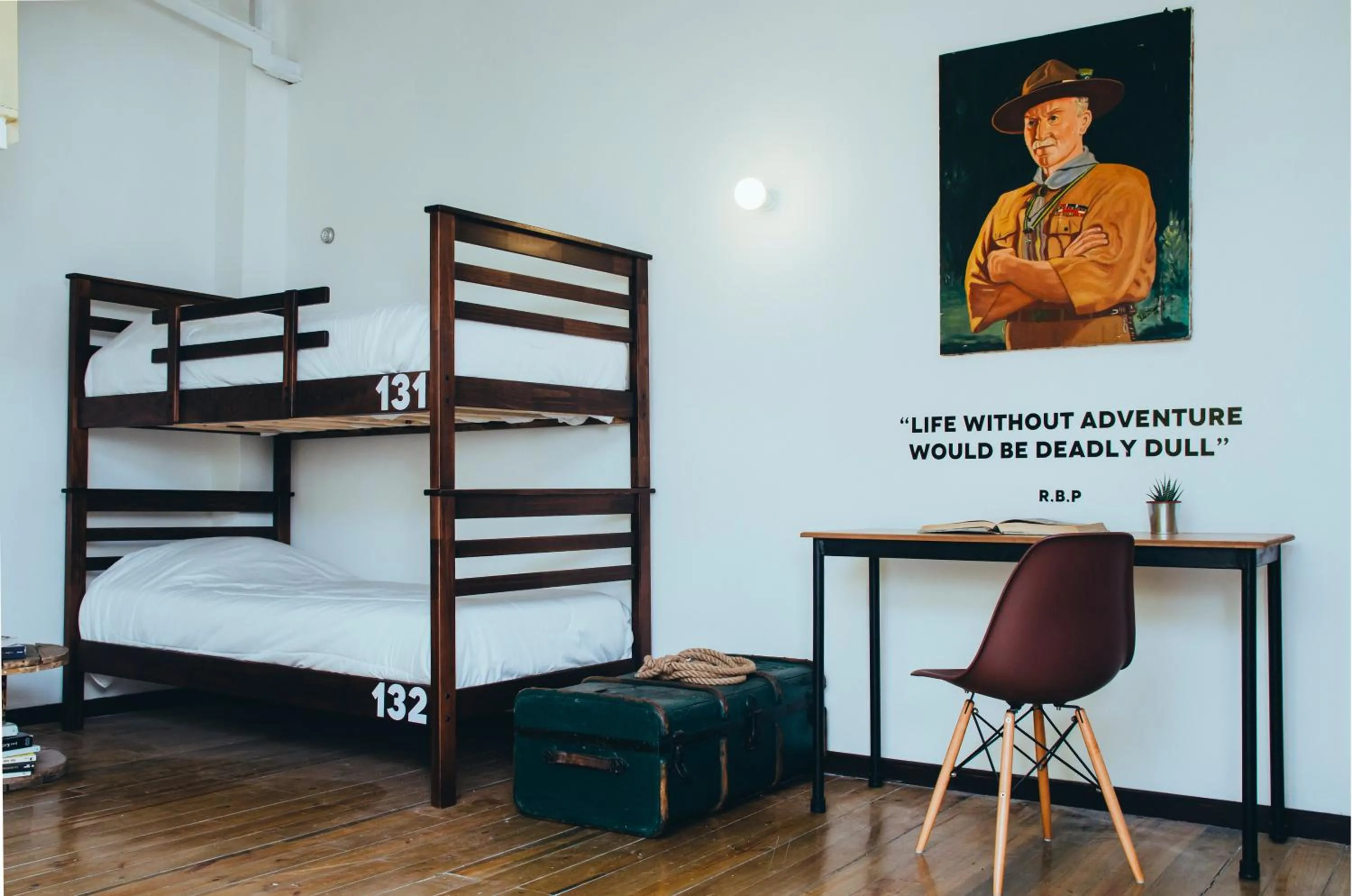 Bedroom, Bed in La Joya Hostel