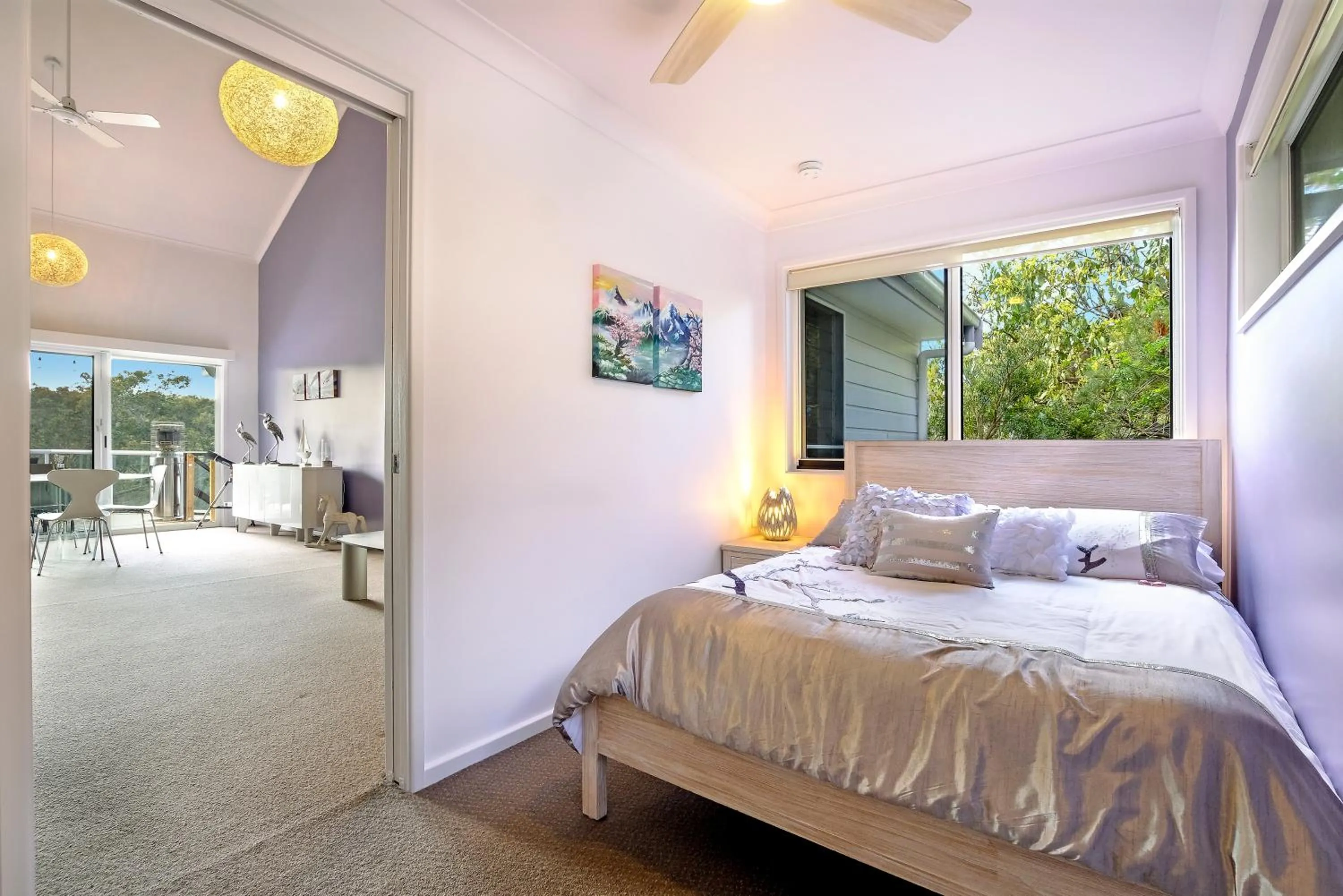 Bedroom, Bed in Valley View Bed and Breakfast