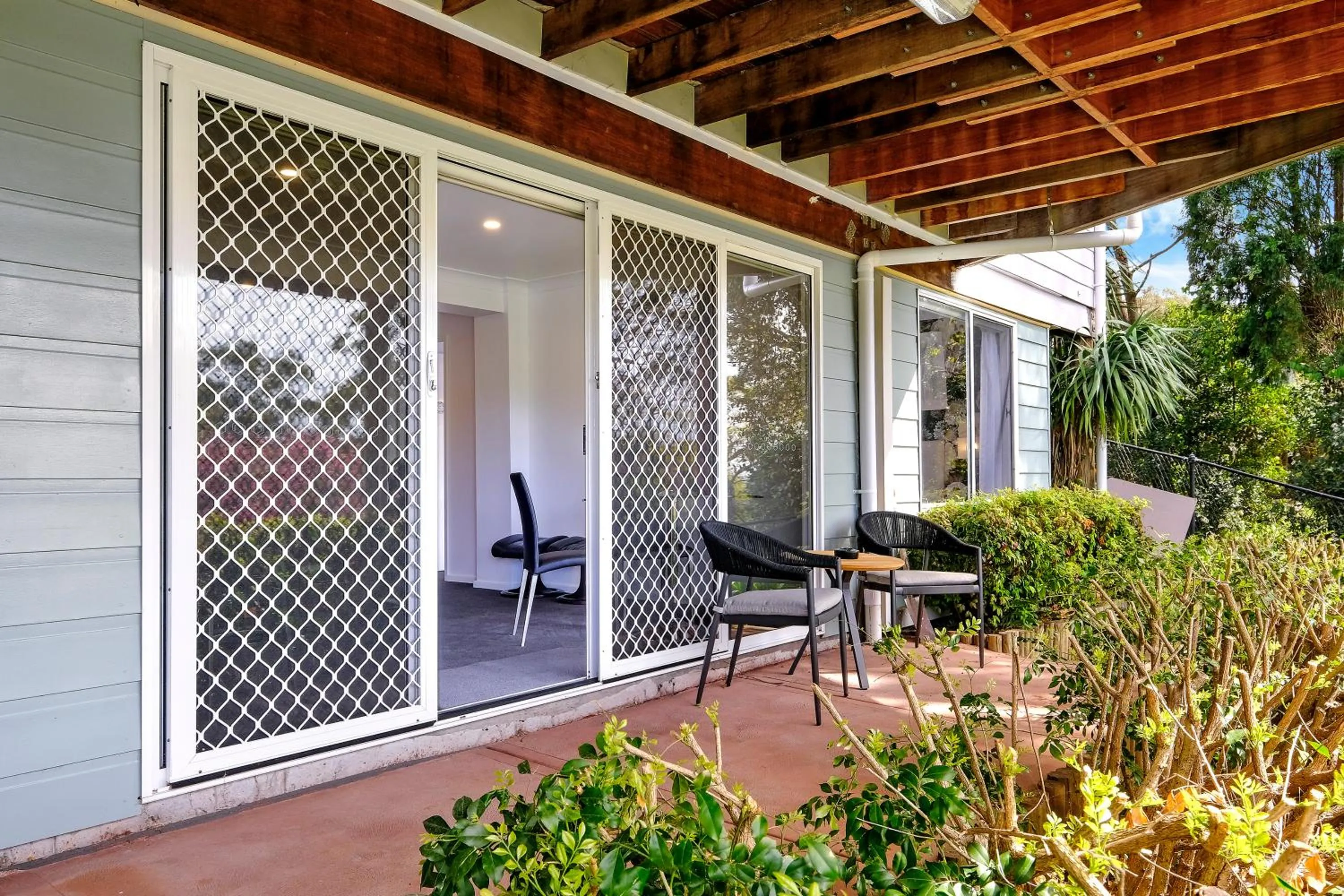 Patio in Valley View Bed and Breakfast