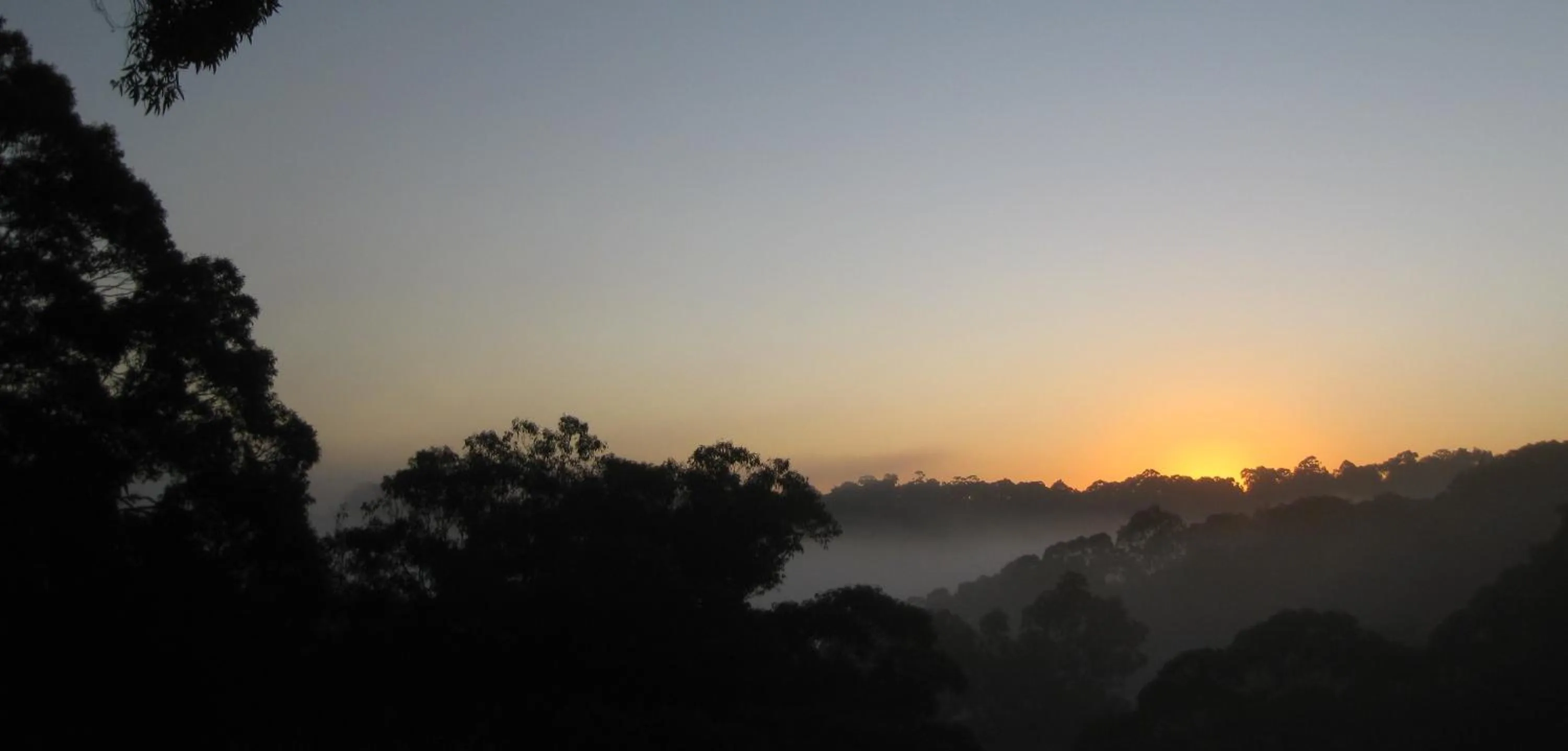 Sunrise in Valley View Bed and Breakfast
