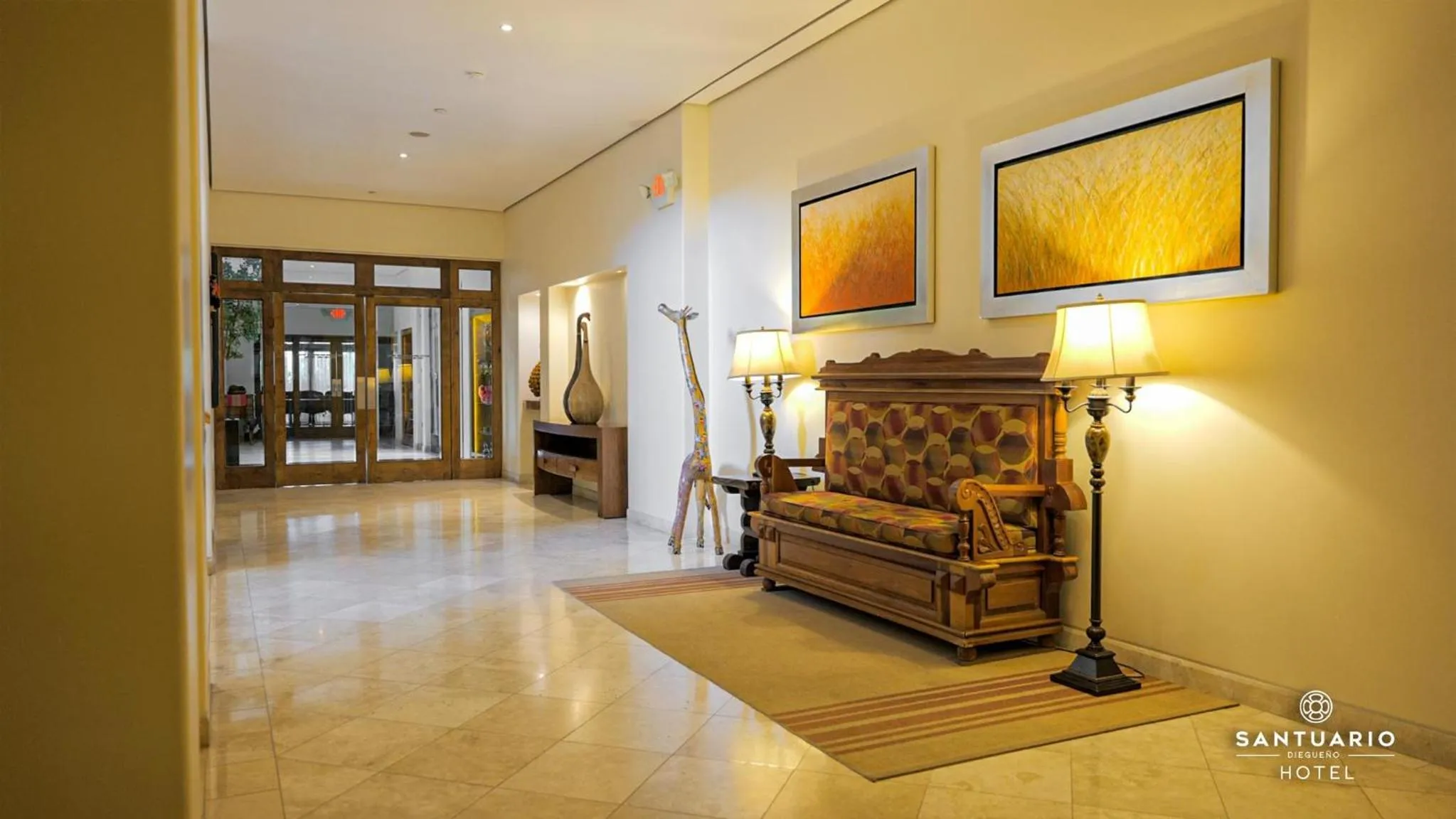 Patio in Santuario Diegueño