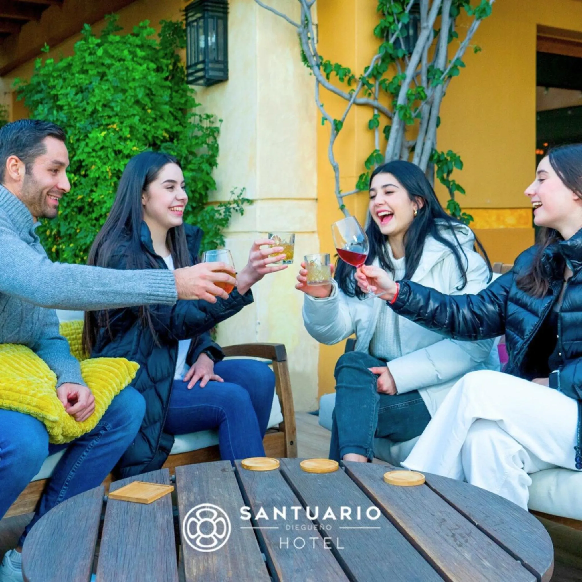 Patio in Santuario Diegueño
