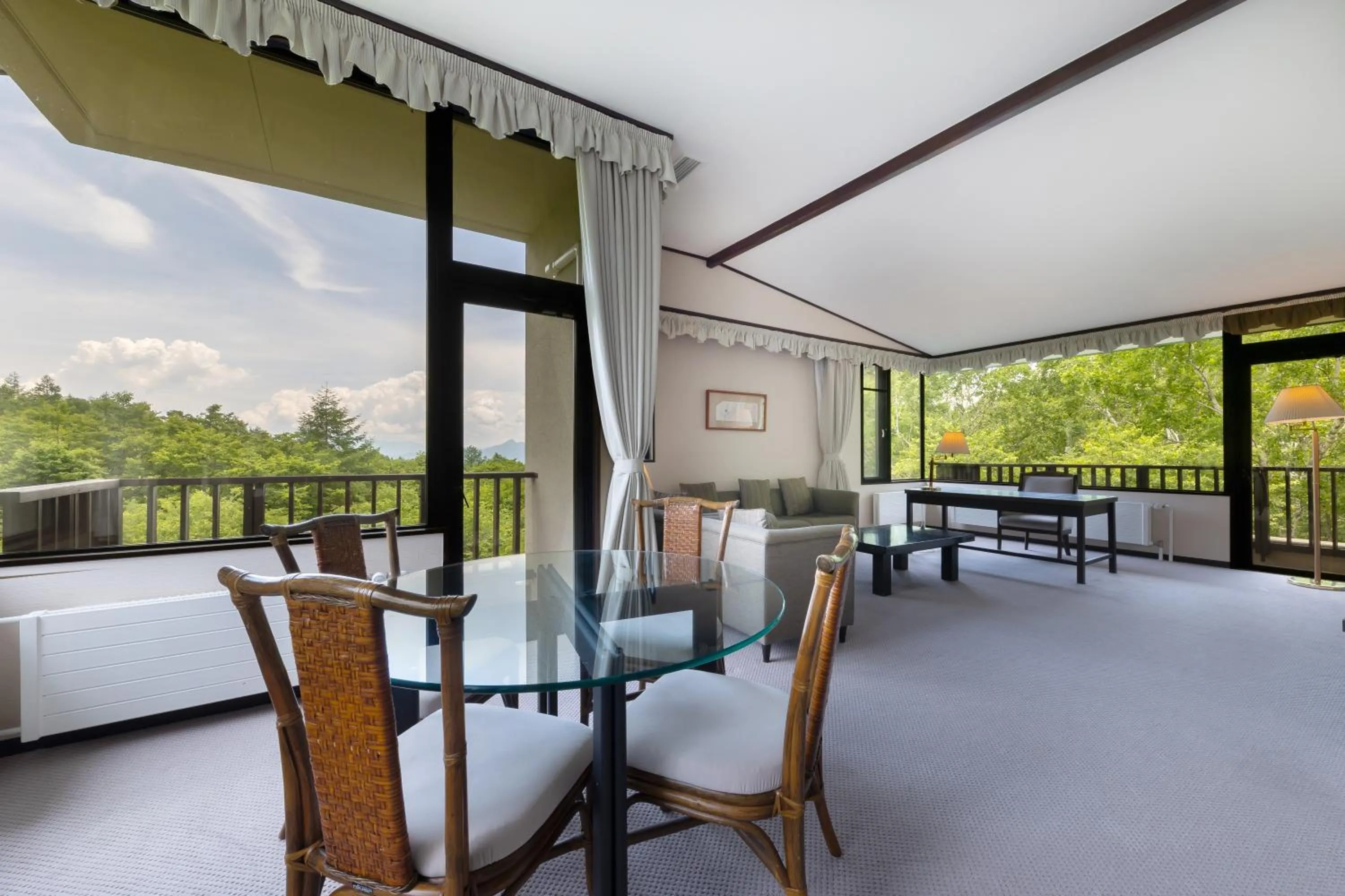Living room in Yatsugatake Kogen Lodge