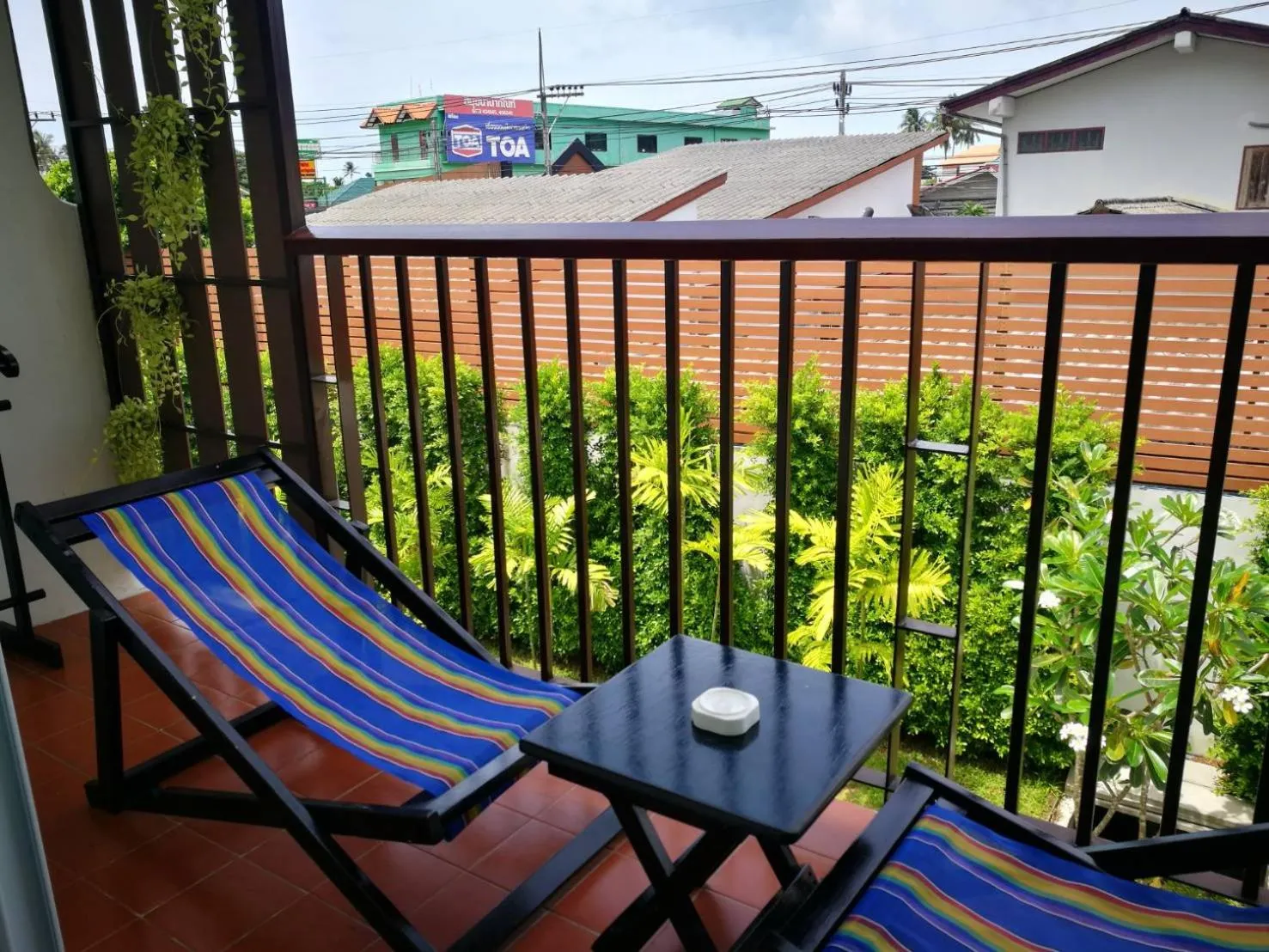 Balcony/Terrace in Crystal Lamai Hotel