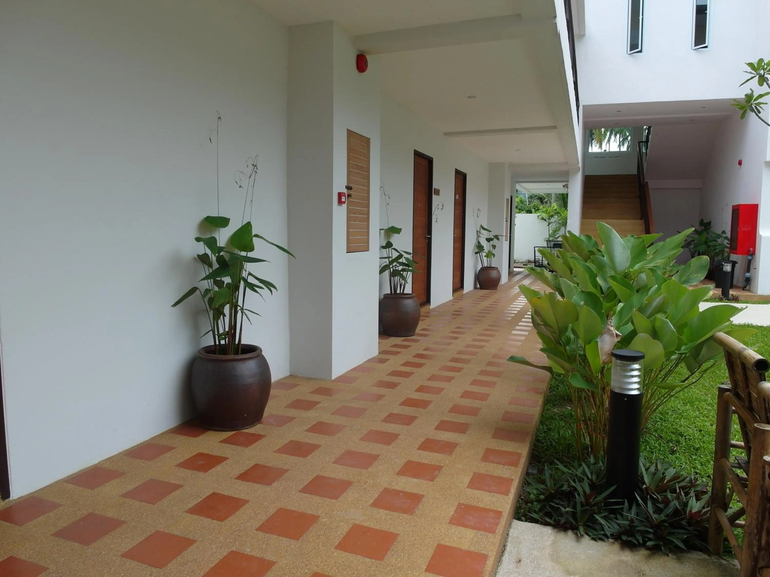 Garden view in Crystal Lamai Hotel