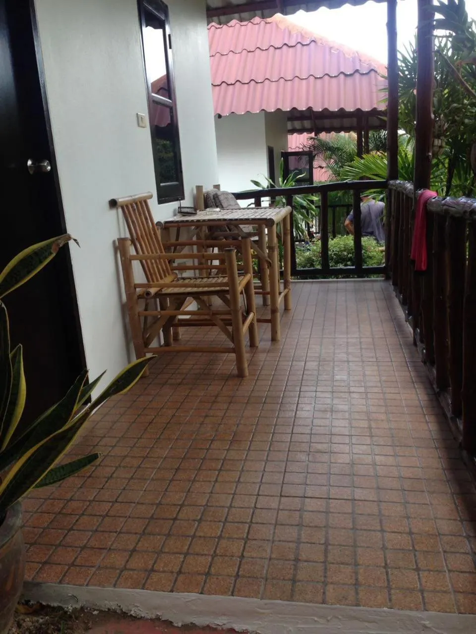 Balcony/Terrace in Bee Nat Garden Resort