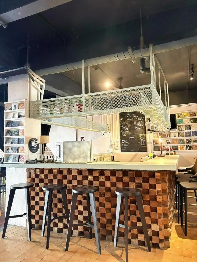 Lounge or bar in Kim Haus Loft