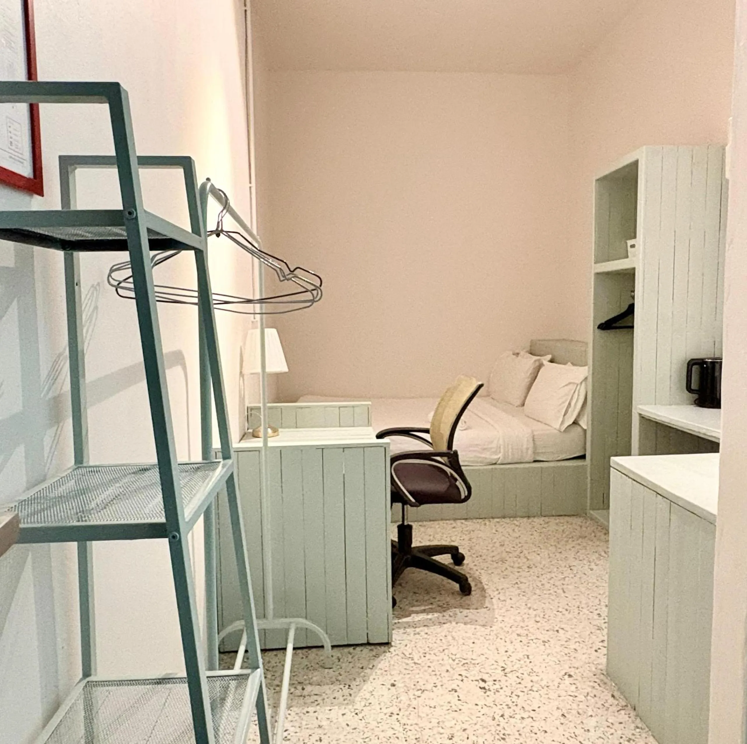 Bedroom, Bed in Kim Haus Loft