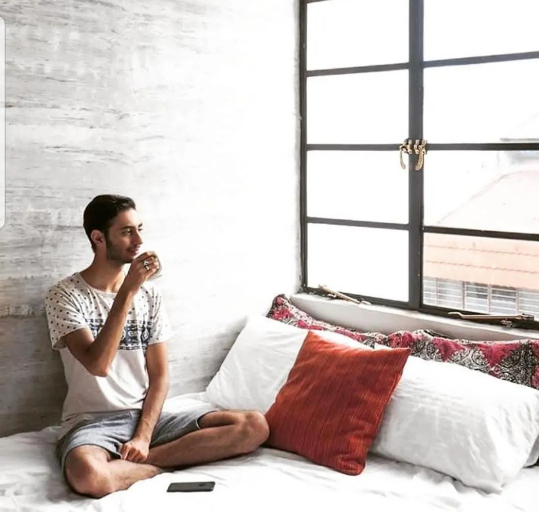 Bed in Kim Haus Loft