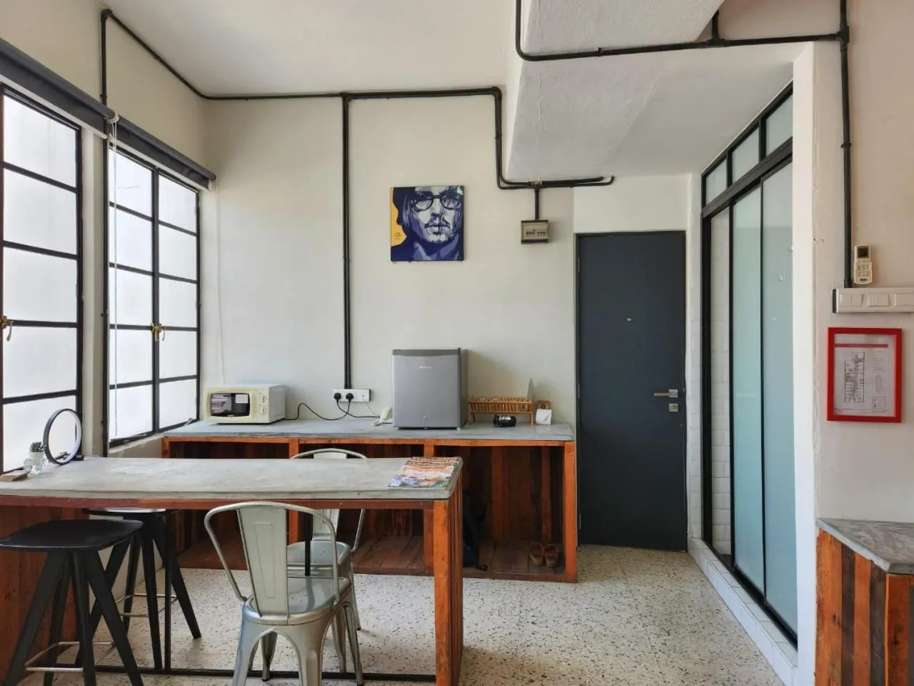 Dining area in Kim Haus Loft