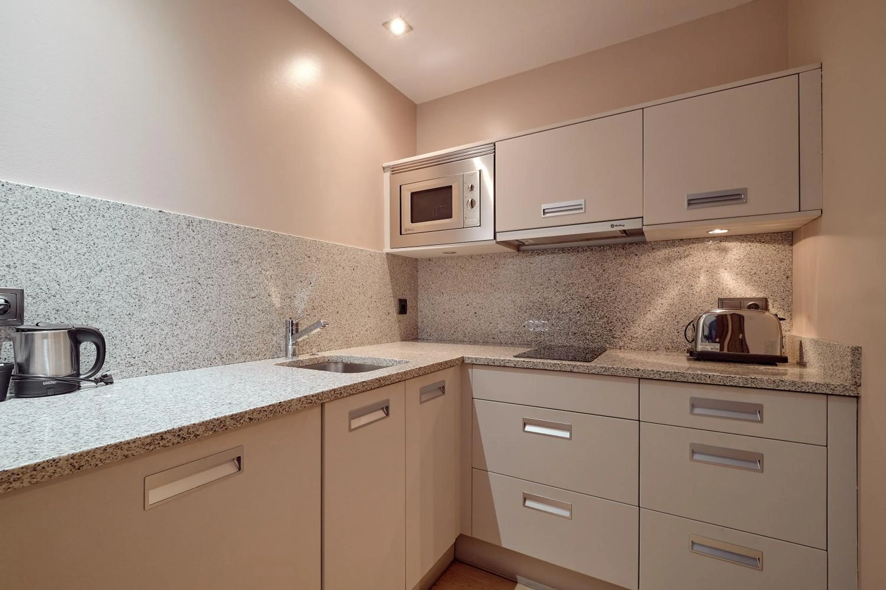 Kitchen or kitchenette in Andorra Park Hotel