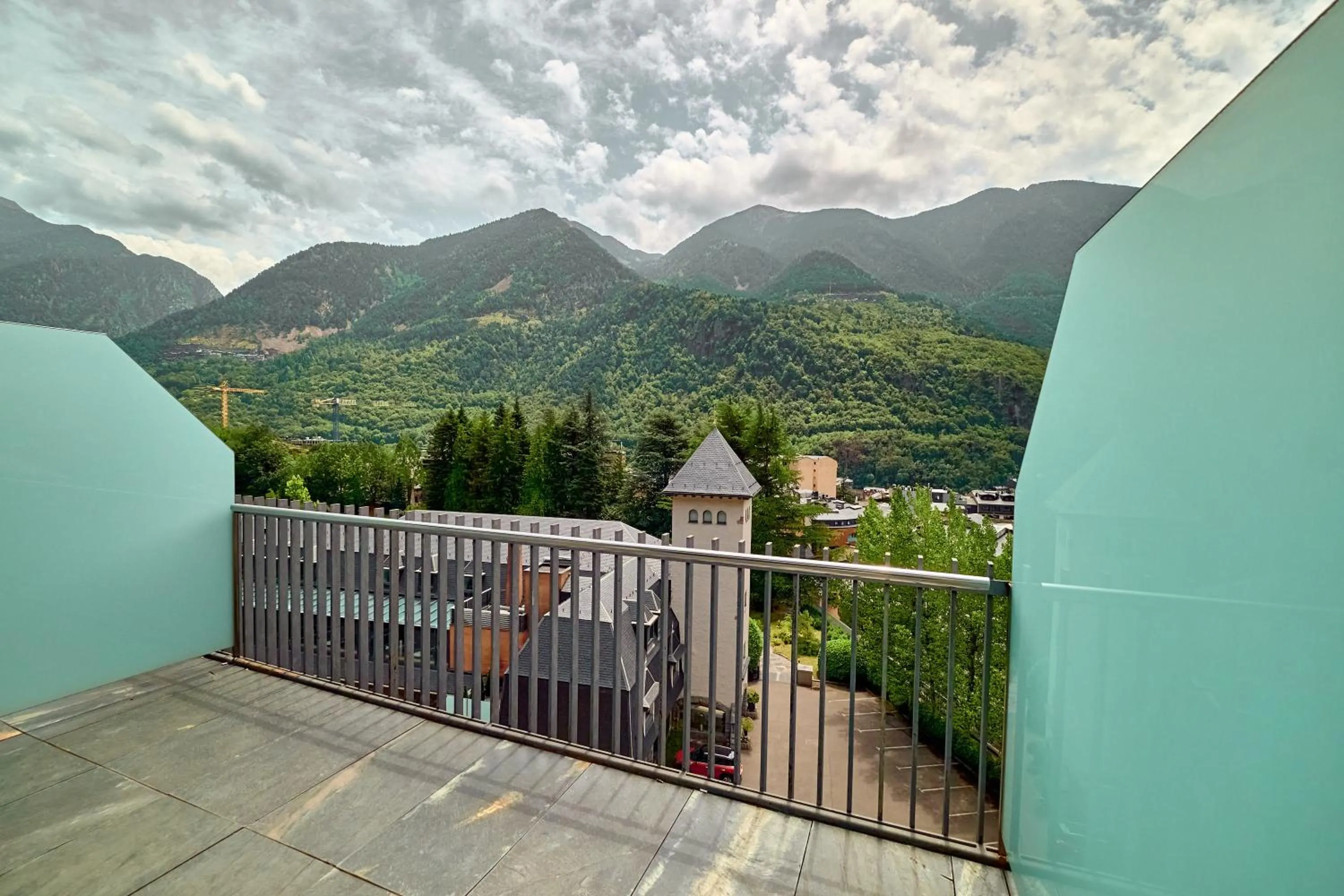 Balcony/Terrace in Andorra Park Hotel